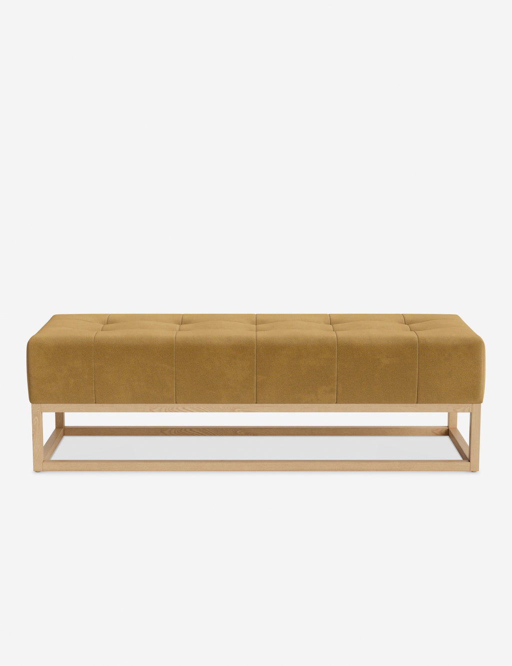 Banc - Alliant des éléments sur mesure à un confort transitoire, ce banc capitonné de la collection pour Lulu and Georgia est le