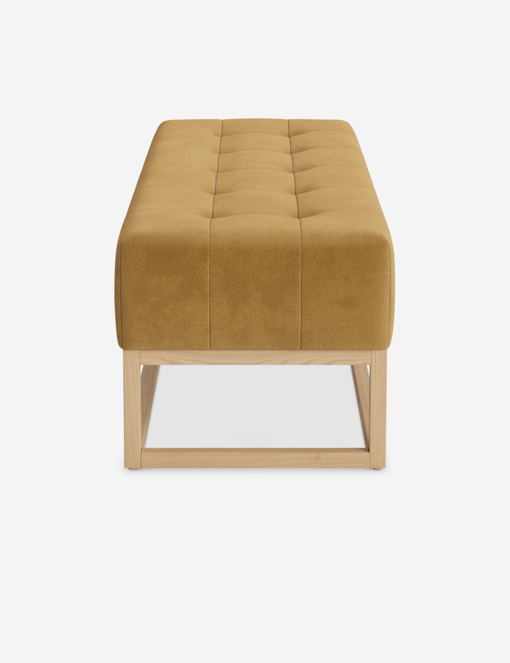 Banc - Alliant des éléments sur mesure à un confort transitoire, ce banc capitonné de la collection pour Lulu and Georgia est le