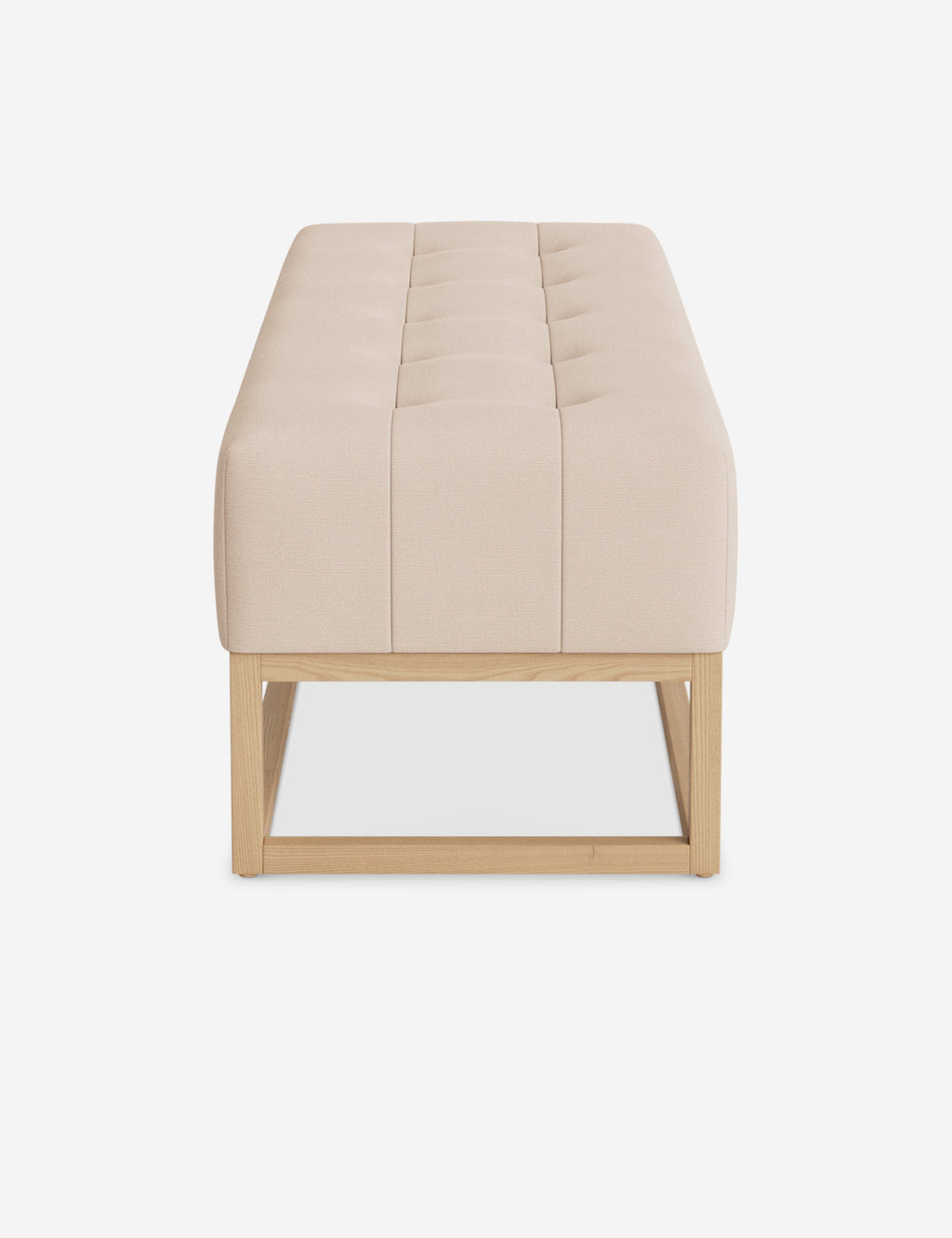 Banc - Alliant des éléments sur mesure à un confort transitoire, ce banc capitonné de la collection pour Lulu and Georgia est le