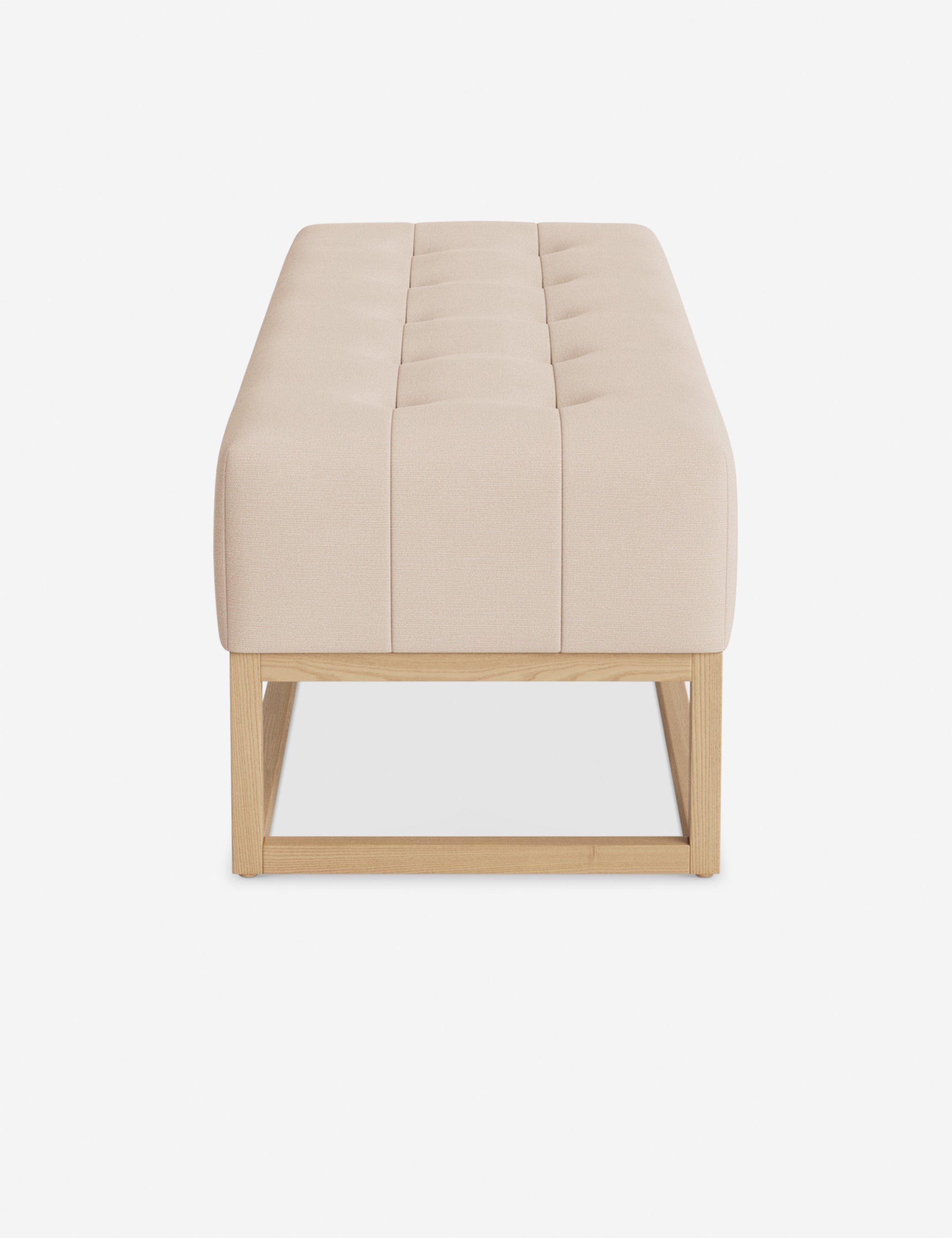 Banc - Alliant des éléments sur mesure à un confort transitoire, ce banc capitonné de la collection pour Lulu and Georgia est le