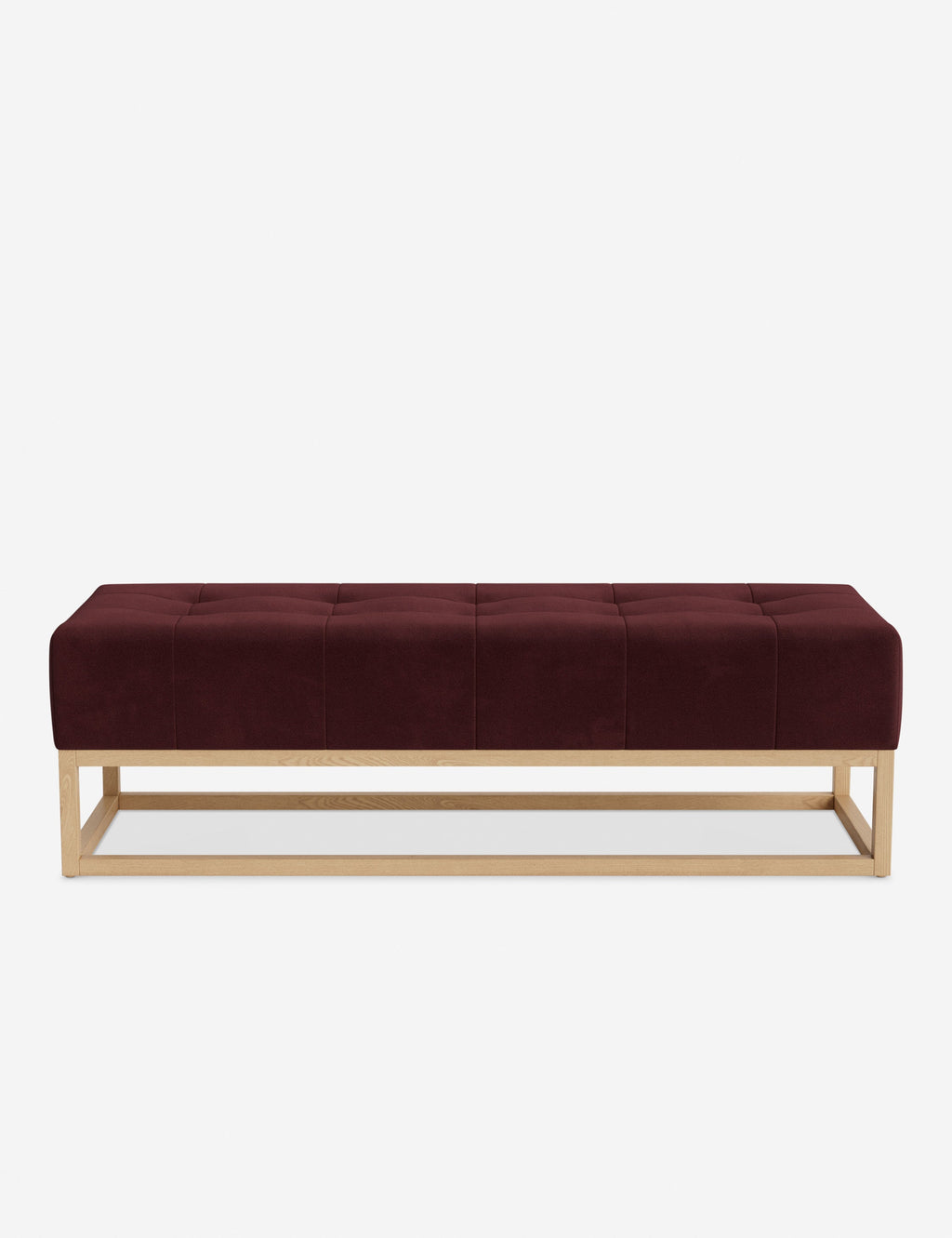 Banc - Alliant des éléments sur mesure à un confort transitoire, ce banc capitonné de la collection pour Lulu and Georgia est le