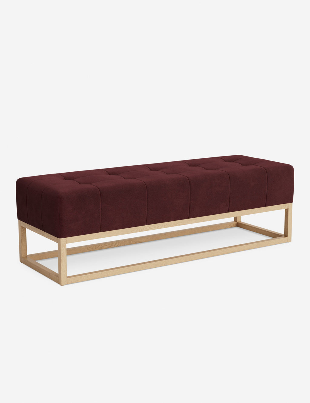 Banc - Alliant des éléments sur mesure à un confort transitoire, ce banc capitonné de la collection pour Lulu and Georgia est le