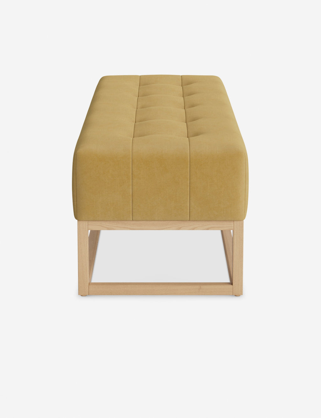 Banc - Alliant des éléments sur mesure à un confort transitoire, ce banc capitonné de la collection pour Lulu and Georgia est le