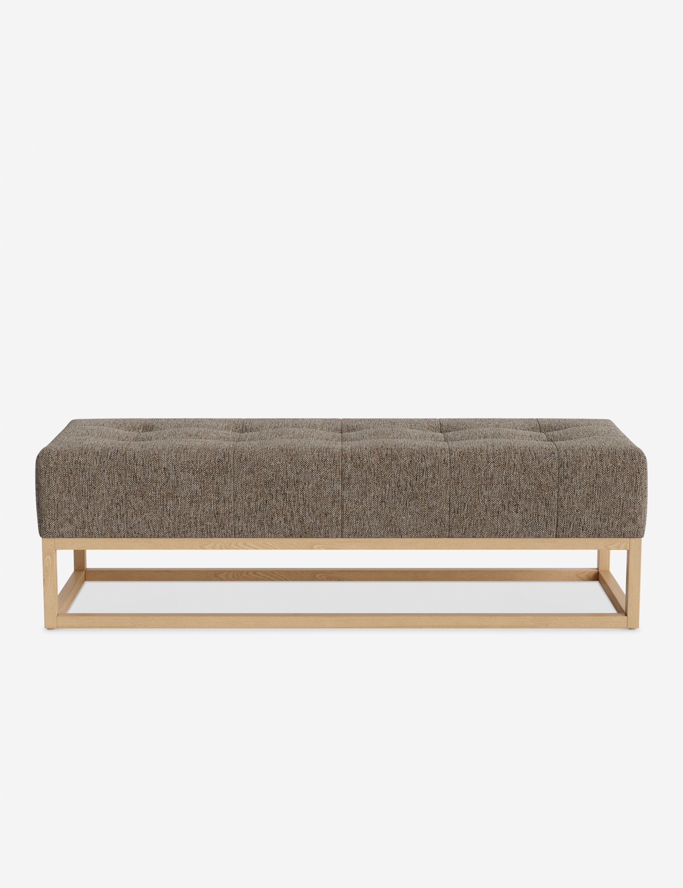 Banc - Alliant des éléments sur mesure à un confort transitoire, ce banc capitonné de la collection pour Lulu and Georgia est le