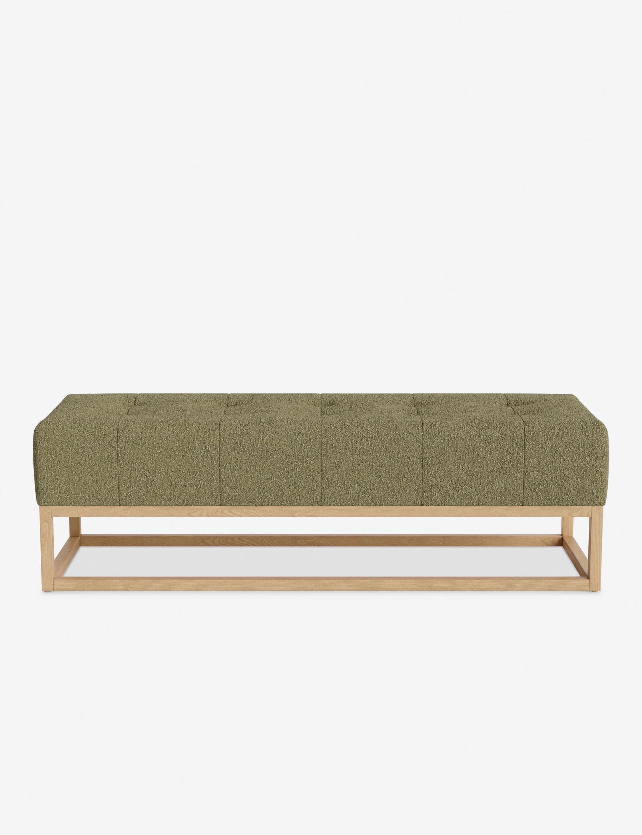 Banc - Alliant des éléments sur mesure à un confort transitoire, ce banc capitonné de la collection pour Lulu and Georgia est le