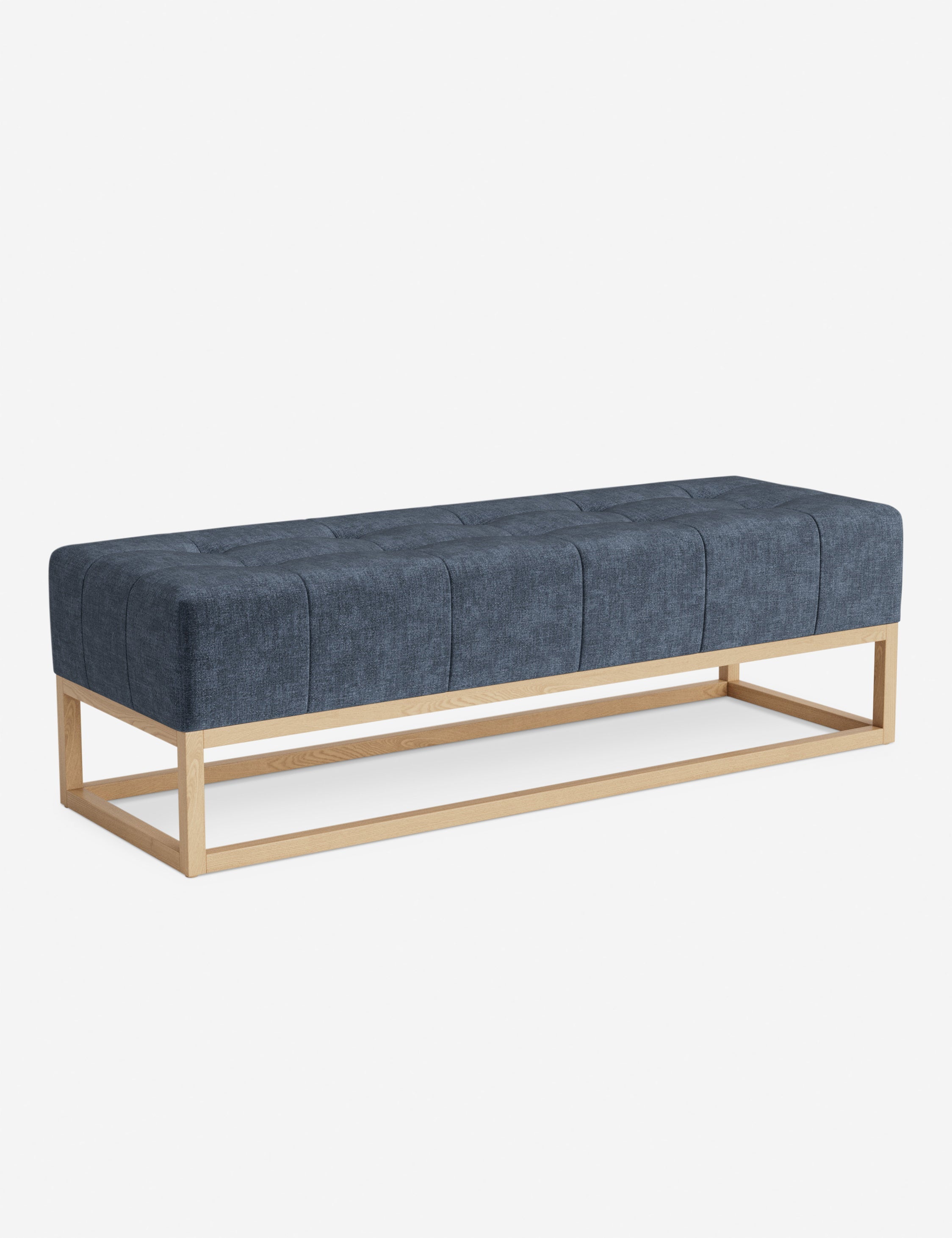 Banc - Alliant des éléments sur mesure à un confort transitoire, ce banc capitonné de la collection pour Lulu and Georgia est le