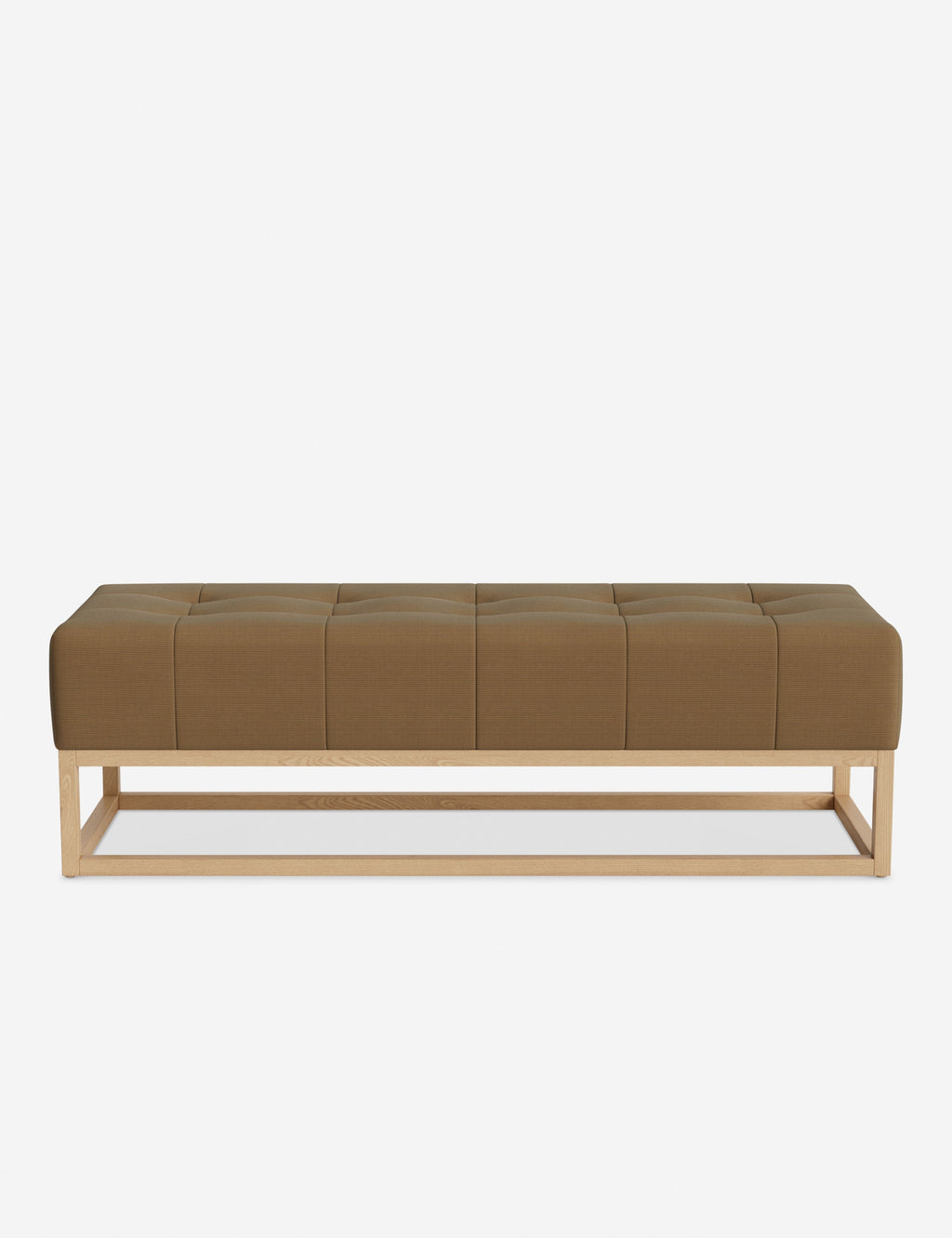 Banc - Alliant des éléments sur mesure à un confort transitoire, ce banc capitonné de la collection pour Lulu and Georgia est le