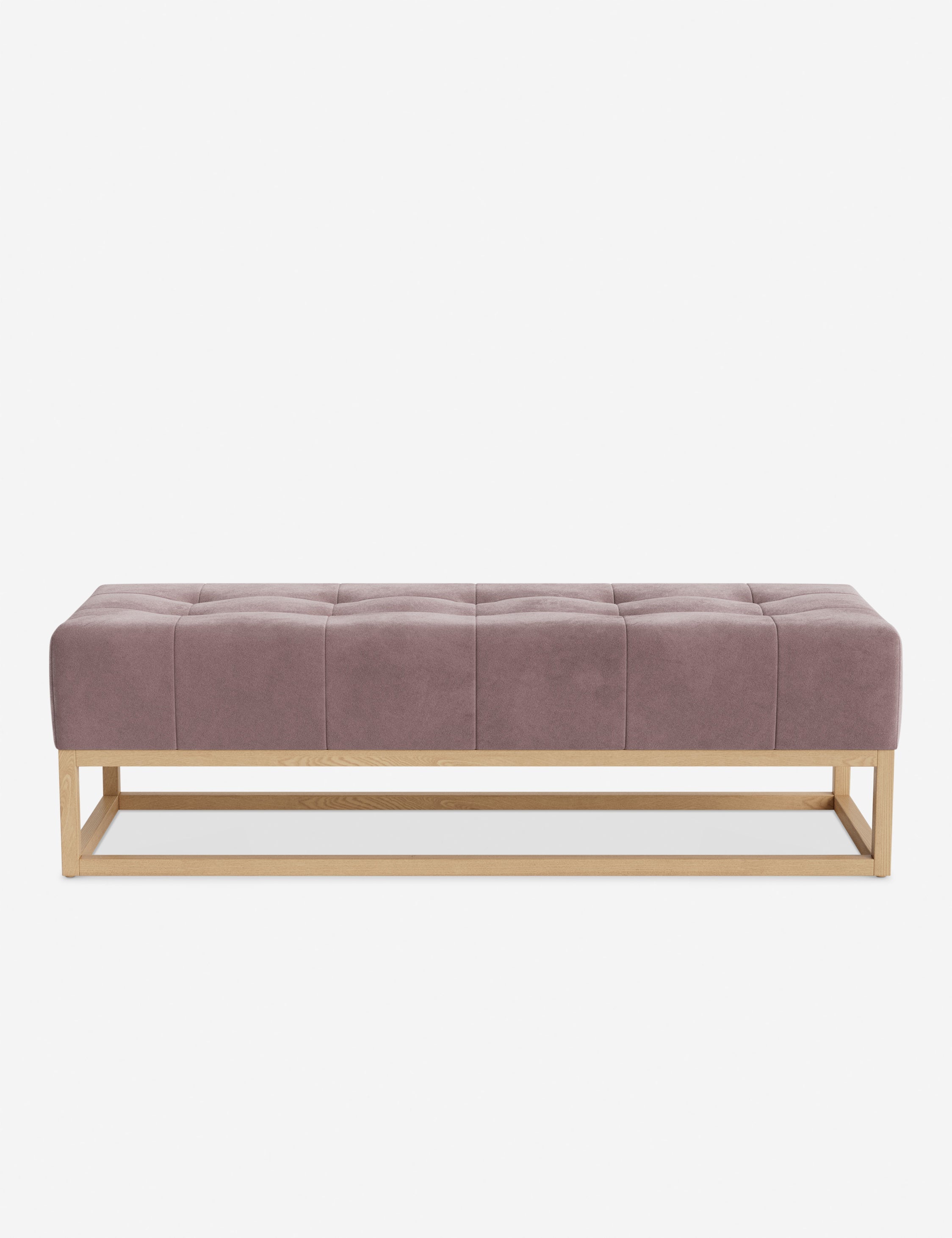 Banc - Alliant des éléments sur mesure à un confort transitoire, ce banc capitonné de la collection pour Lulu and Georgia est le