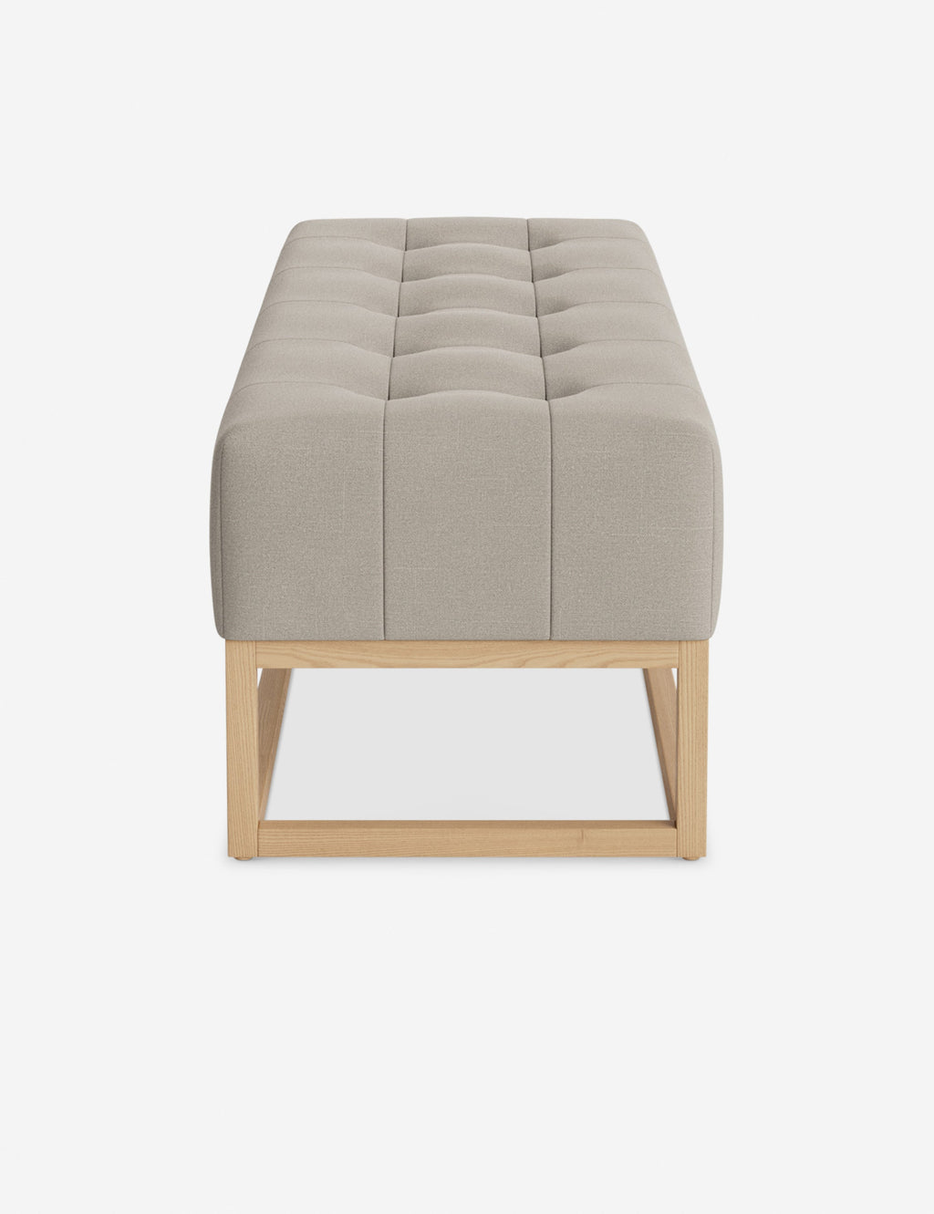 Banc - Alliant des éléments sur mesure à un confort transitoire, ce banc capitonné de la collection pour Lulu and Georgia est le