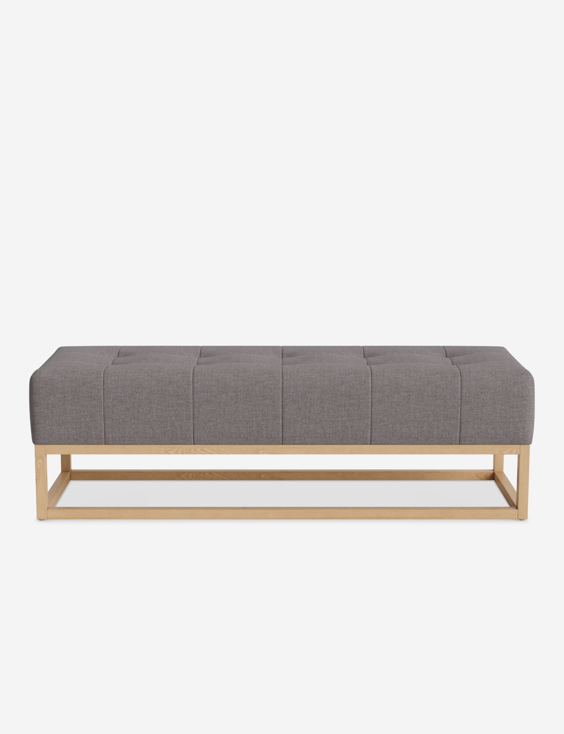 Banc - Alliant des éléments sur mesure à un confort transitoire, ce banc capitonné de la collection pour Lulu and Georgia est le