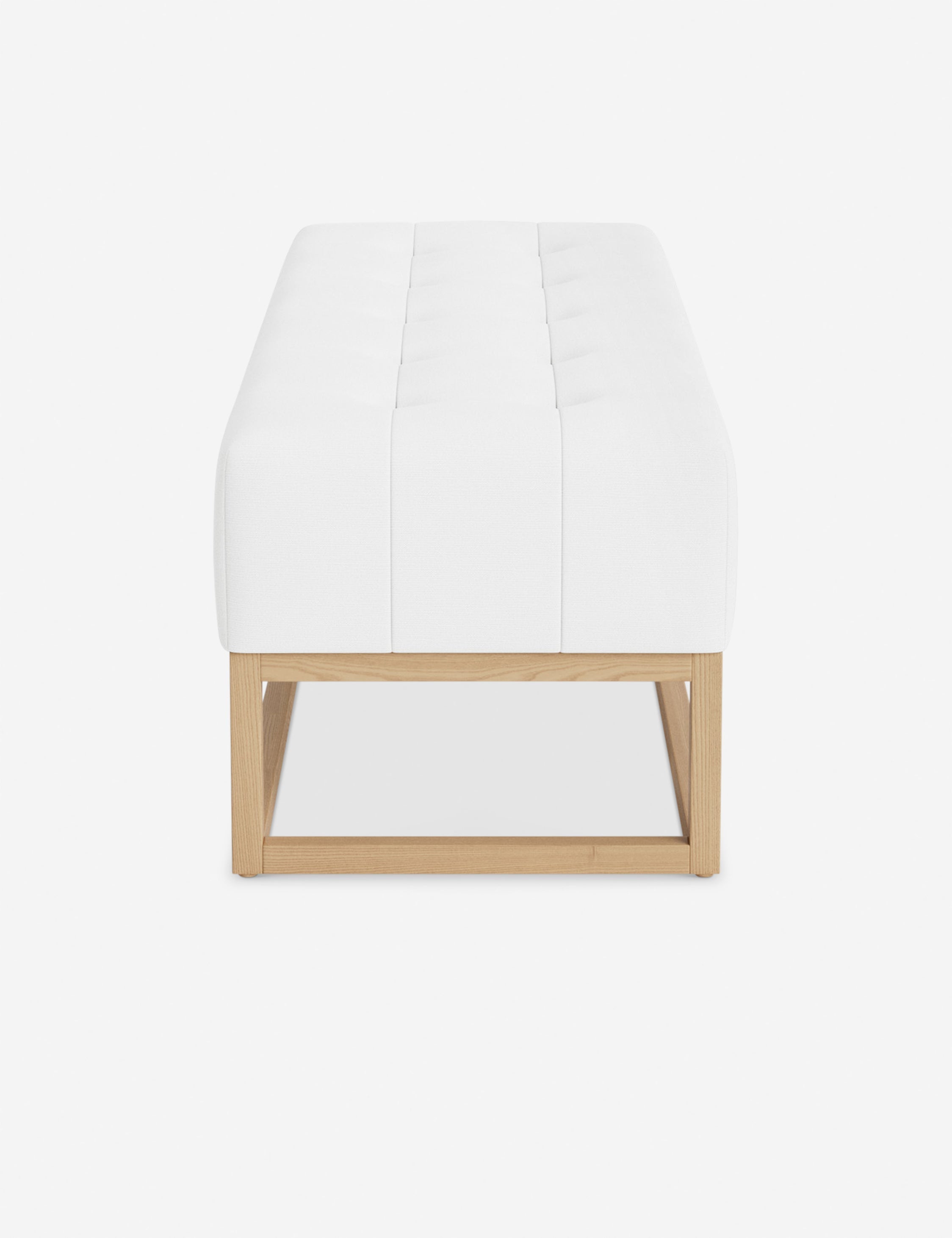 Banc - Alliant des éléments sur mesure à un confort transitoire, ce banc capitonné de la collection pour Lulu and Georgia est le