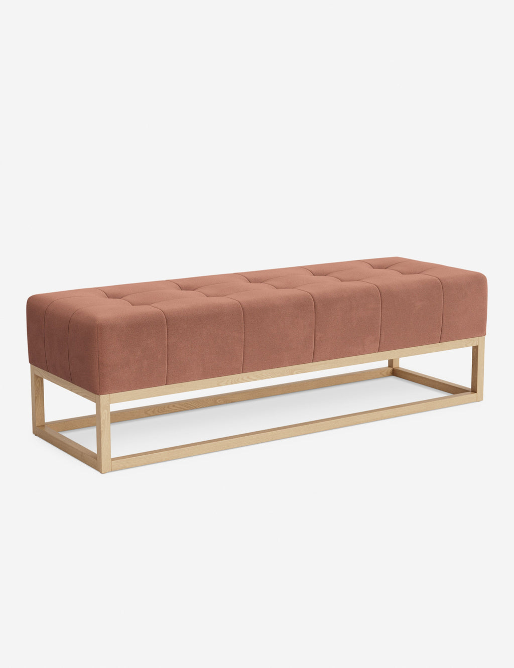 Banc - Alliant des éléments sur mesure à un confort transitoire, ce banc capitonné de la collection pour Lulu and Georgia est le