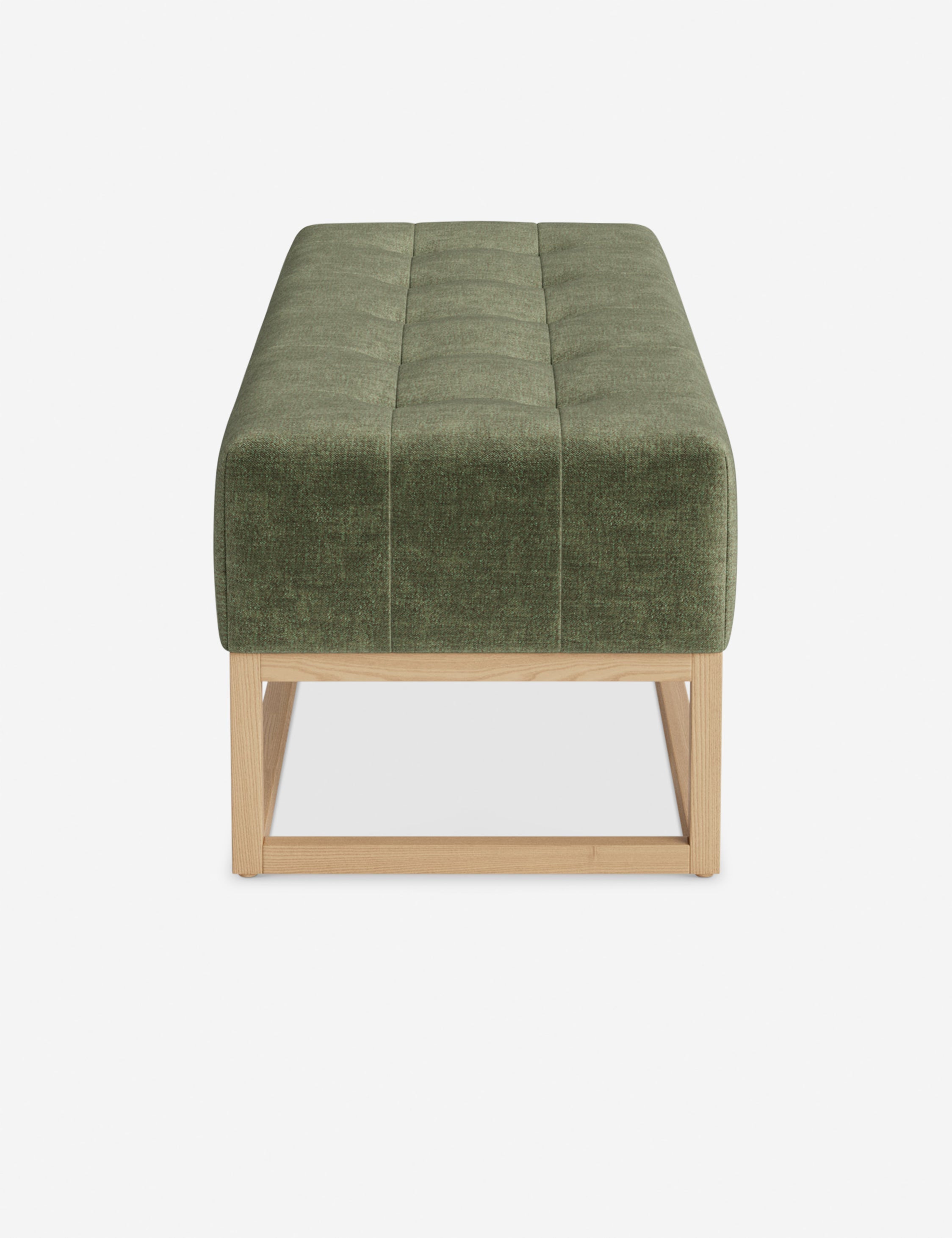 Banc - Alliant des éléments sur mesure à un confort transitoire, ce banc capitonné de la collection pour Lulu and Georgia est le