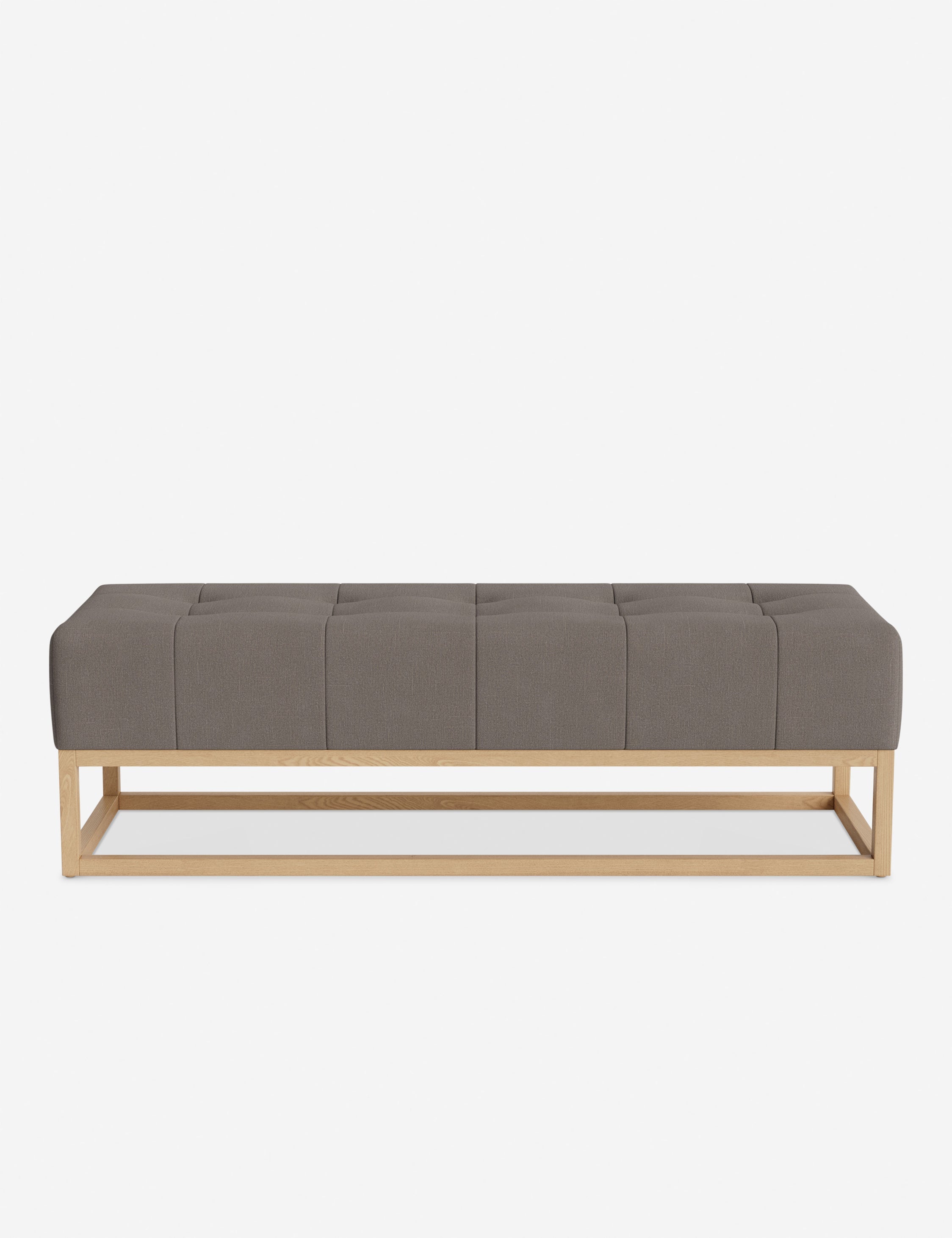 Banc - Alliant des éléments sur mesure à un confort transitoire, ce banc capitonné de la collection pour Lulu and Georgia est le