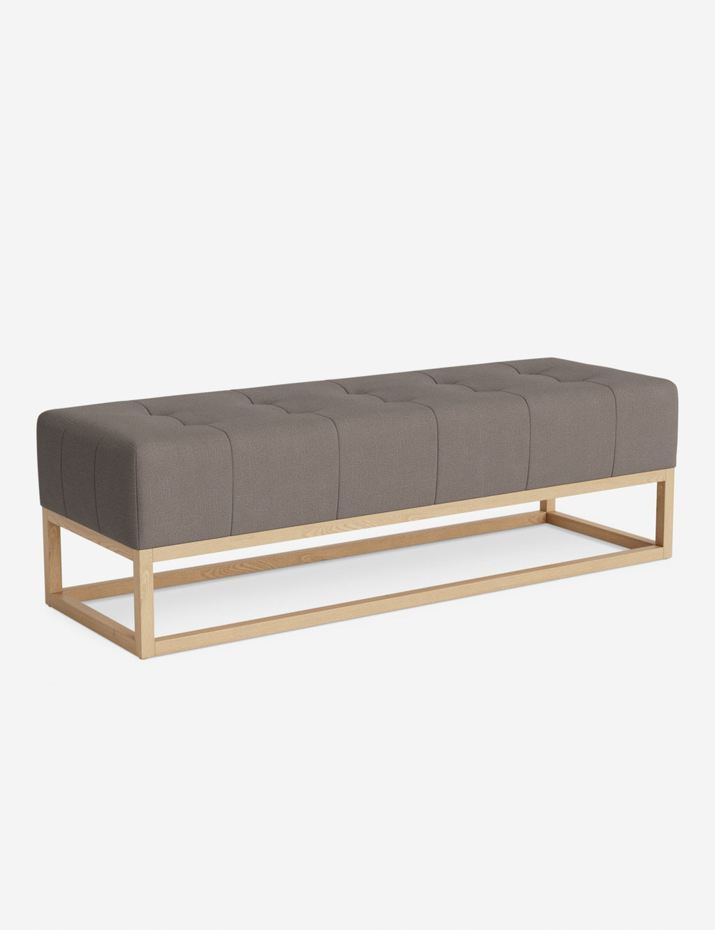 Banc - Alliant des éléments sur mesure à un confort transitoire, ce banc capitonné de la collection pour Lulu and Georgia est le
