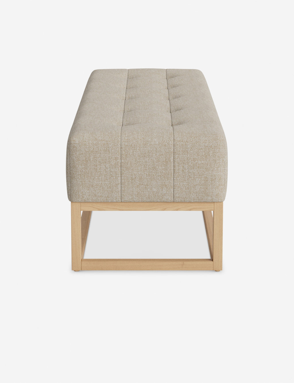 Banc - Alliant des éléments sur mesure à un confort transitoire, ce banc capitonné de la collection pour Lulu and Georgia est le