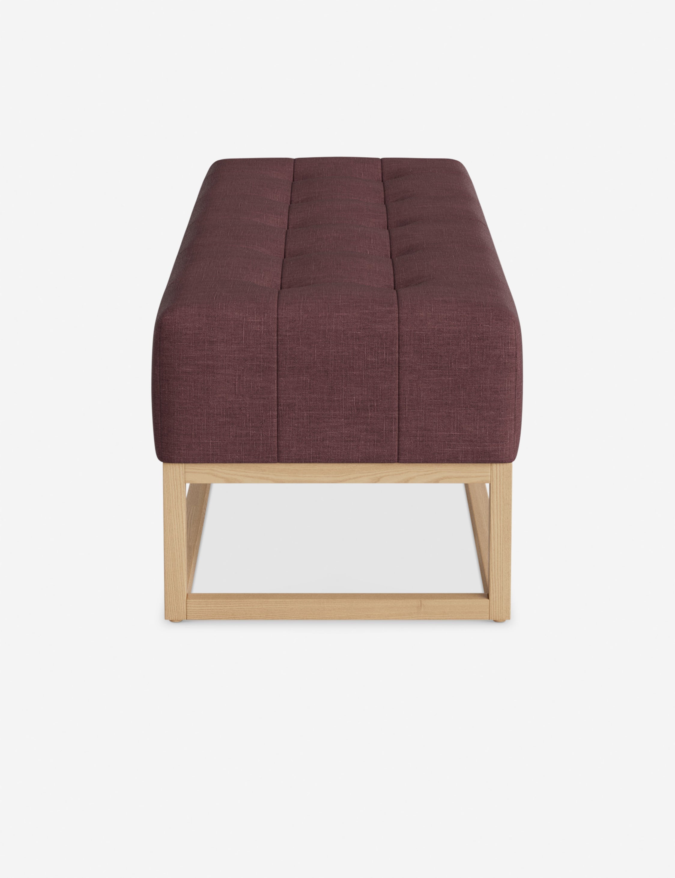 Banc - Alliant des éléments sur mesure à un confort transitoire, ce banc capitonné de la collection pour Lulu and Georgia est le