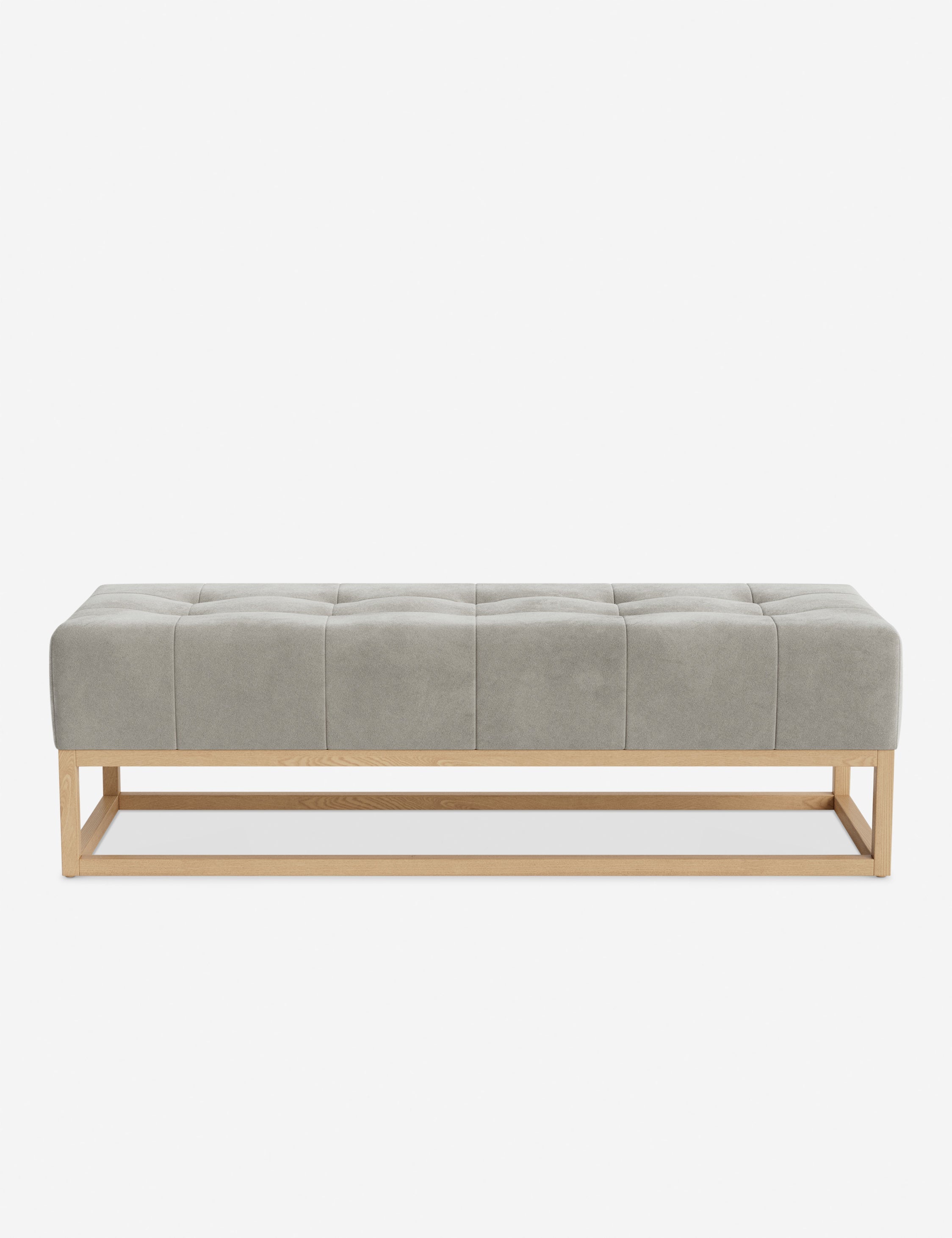 Banc - Alliant des éléments sur mesure à un confort transitoire, ce banc capitonné de la collection pour Lulu and Georgia est le