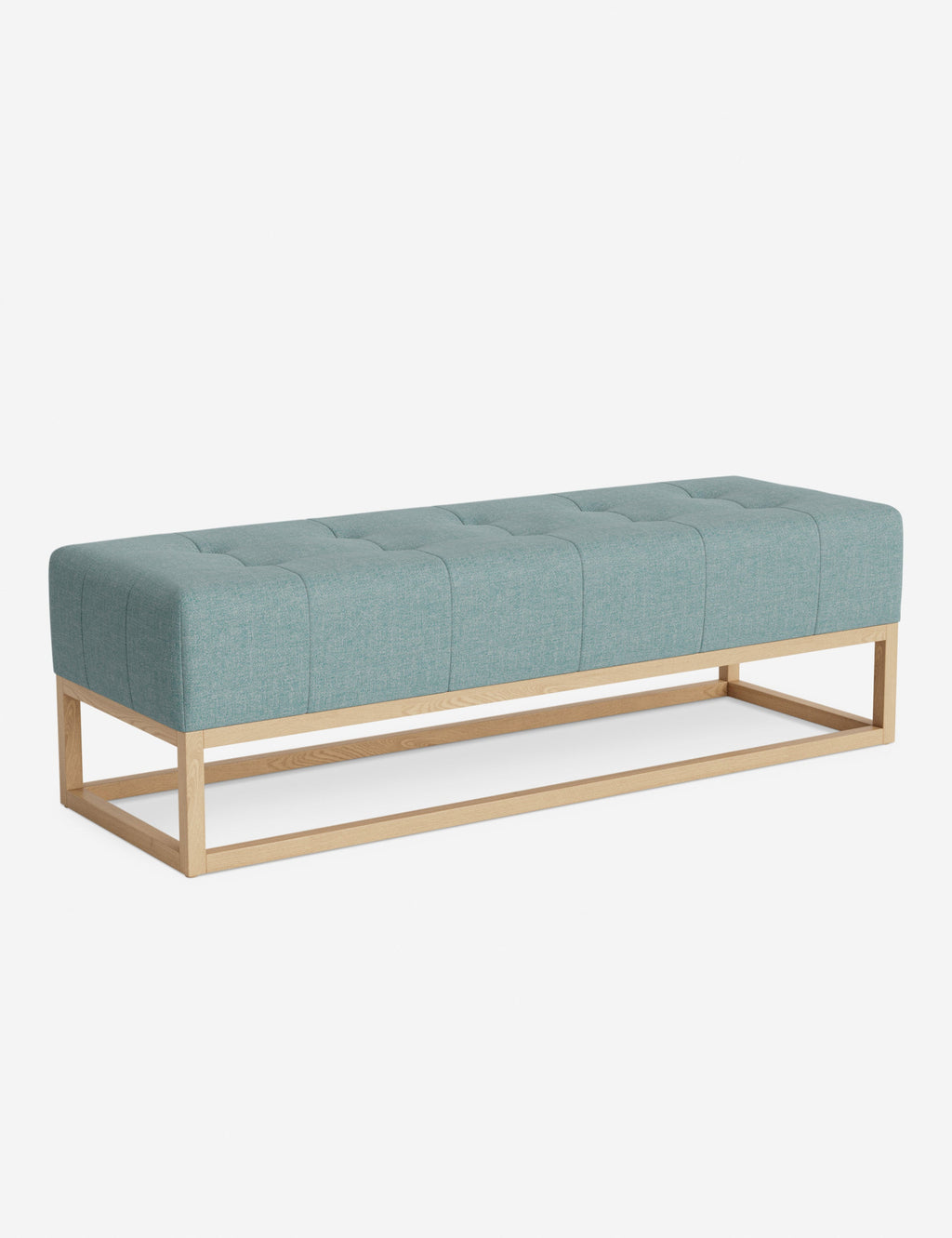 Banc - Alliant des éléments sur mesure à un confort transitoire, ce banc capitonné de la collection pour Lulu and Georgia est le