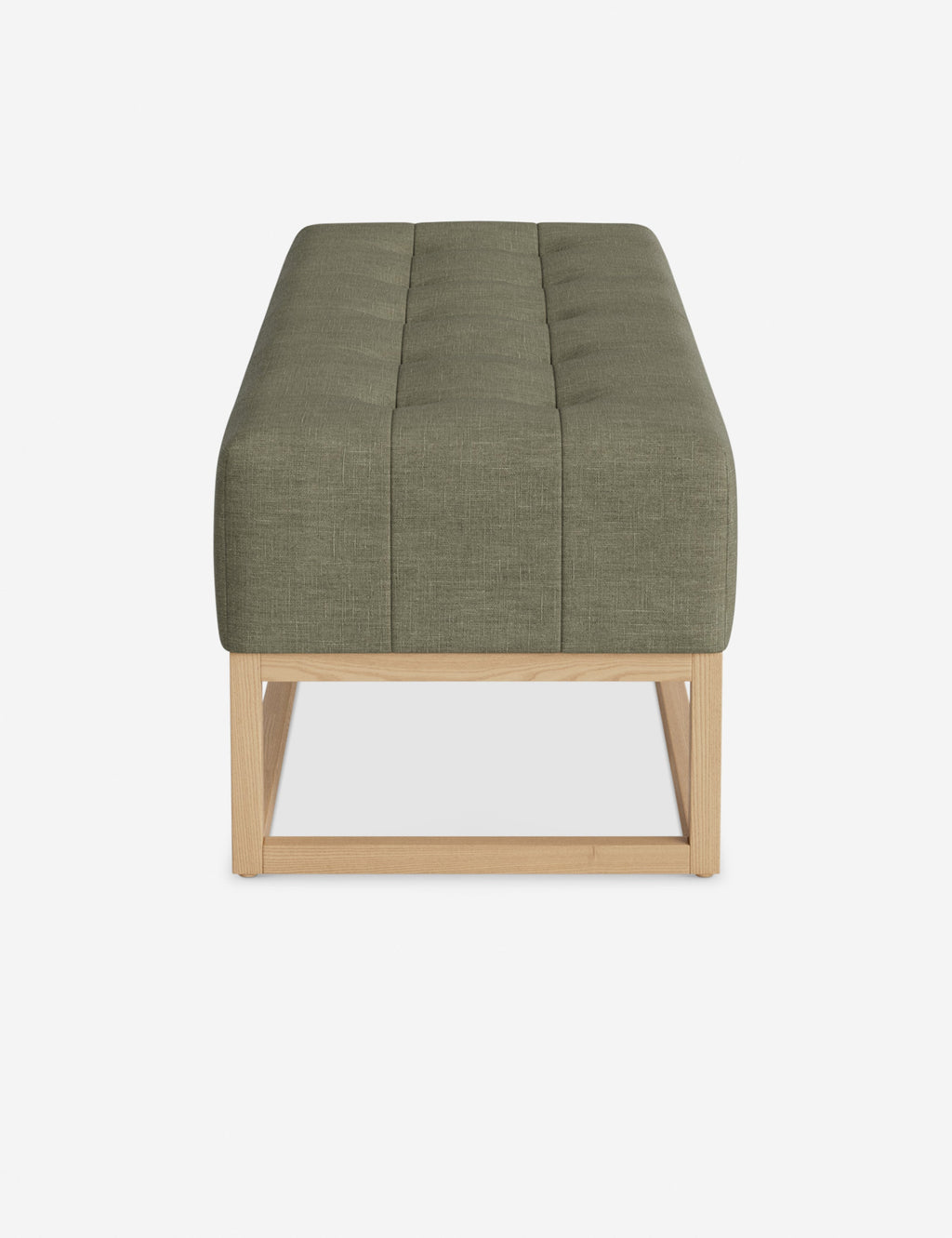 Banc - Alliant des éléments sur mesure à un confort transitoire, ce banc capitonné de la collection pour Lulu and Georgia est le
