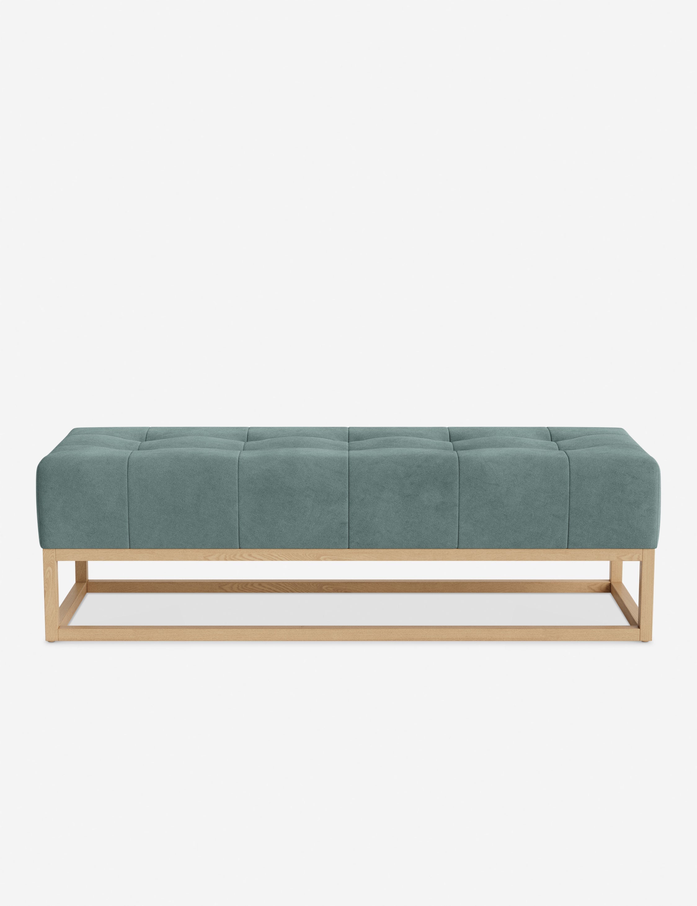 Banc - Alliant des éléments sur mesure à un confort transitoire, ce banc capitonné de la collection pour Lulu and Georgia est le