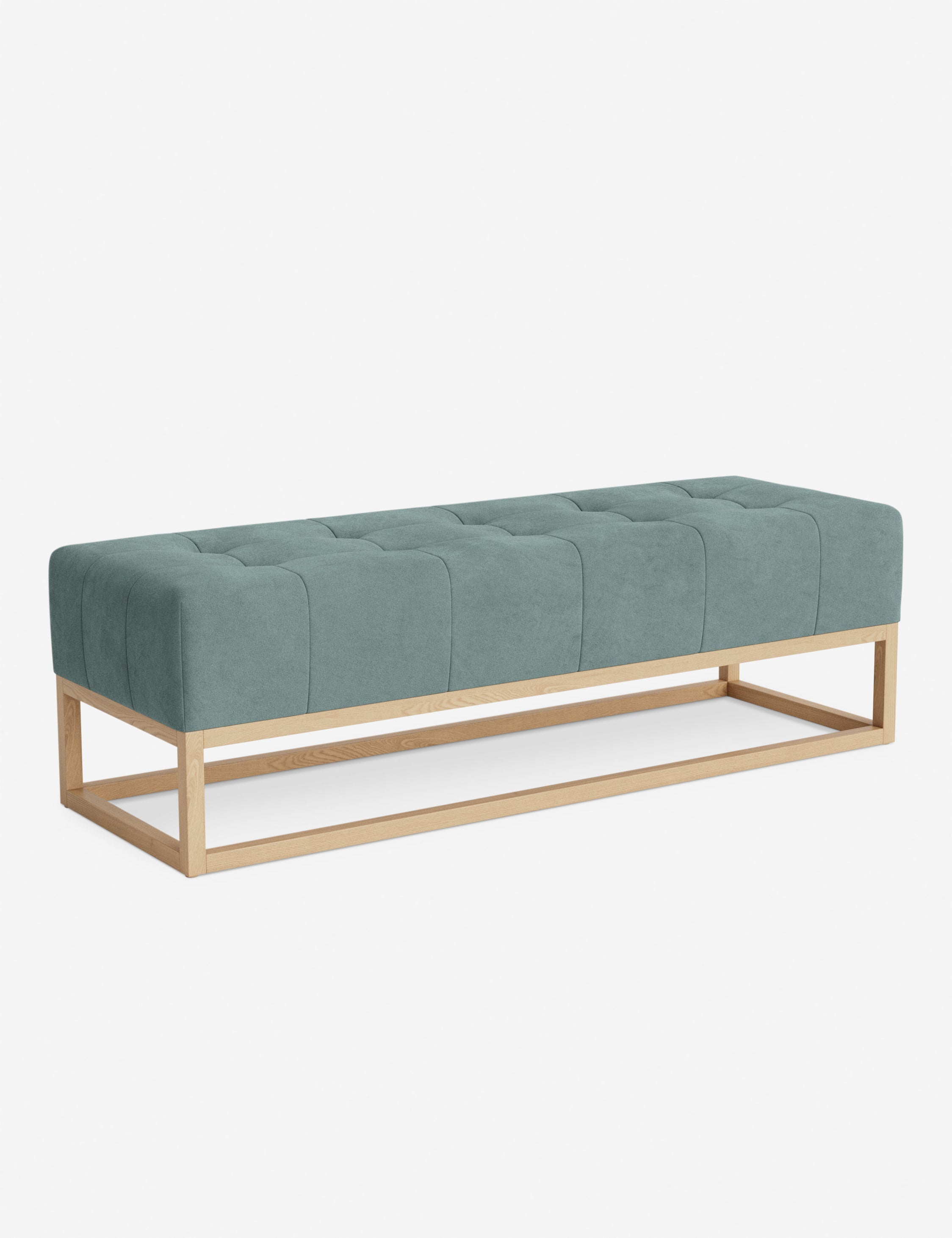 Banc - Alliant des éléments sur mesure à un confort transitoire, ce banc capitonné de la collection pour Lulu and Georgia est le