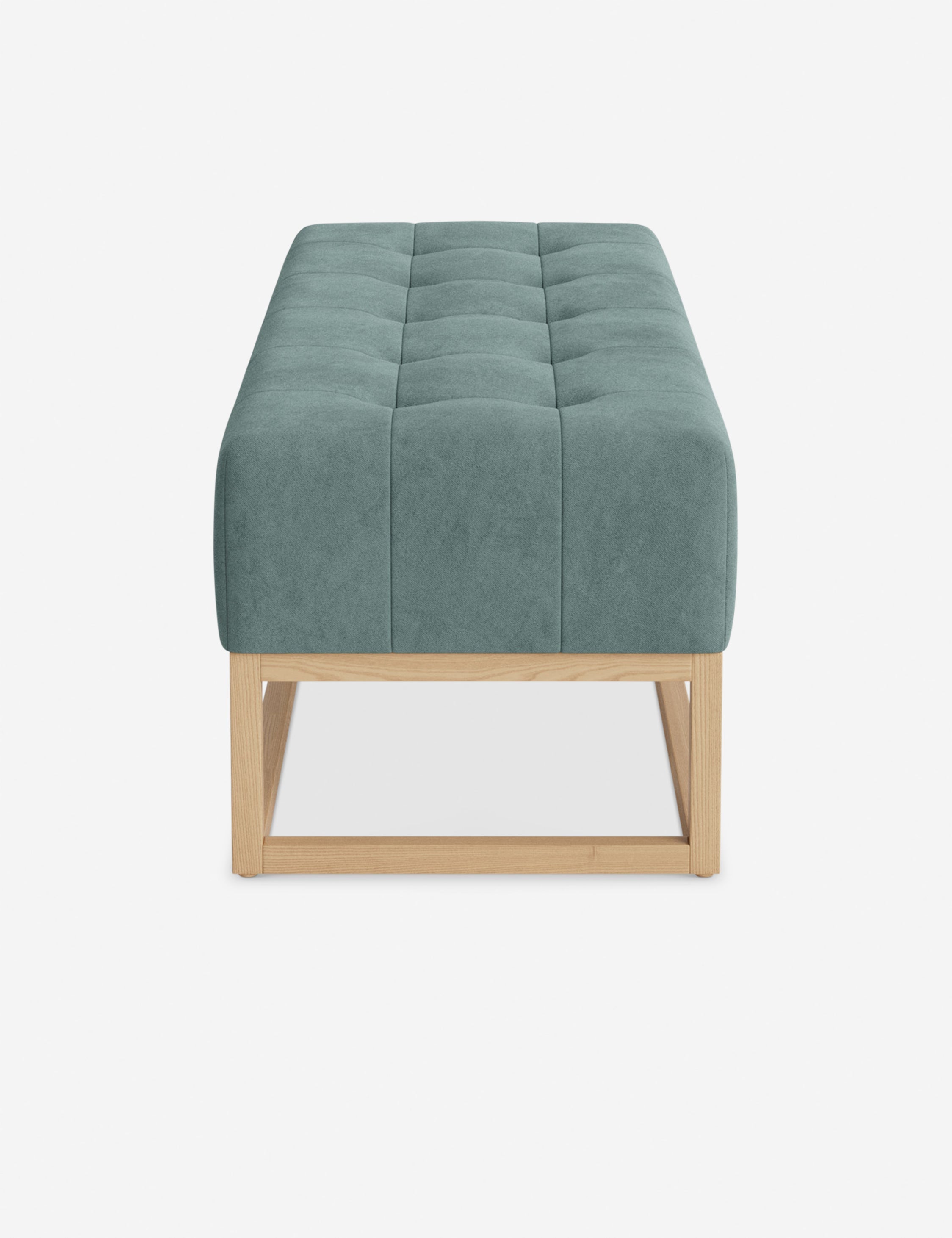 Banc - Alliant des éléments sur mesure à un confort transitoire, ce banc capitonné de la collection pour Lulu and Georgia est le