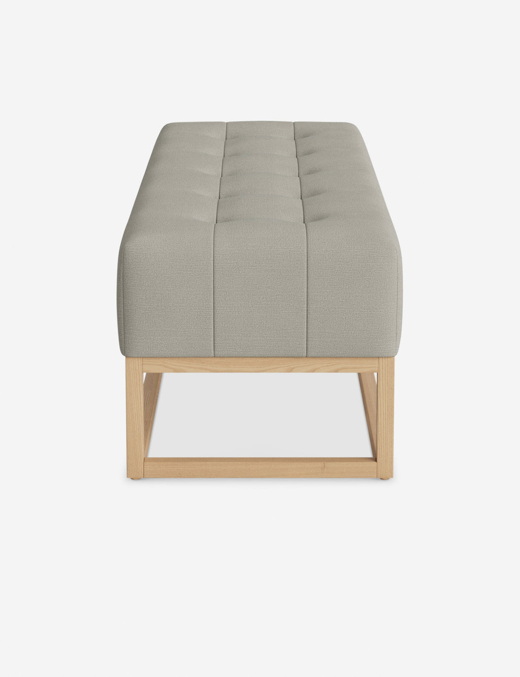 Banc - Alliant des éléments sur mesure à un confort transitoire, ce banc capitonné de la collection pour Lulu and Georgia est le