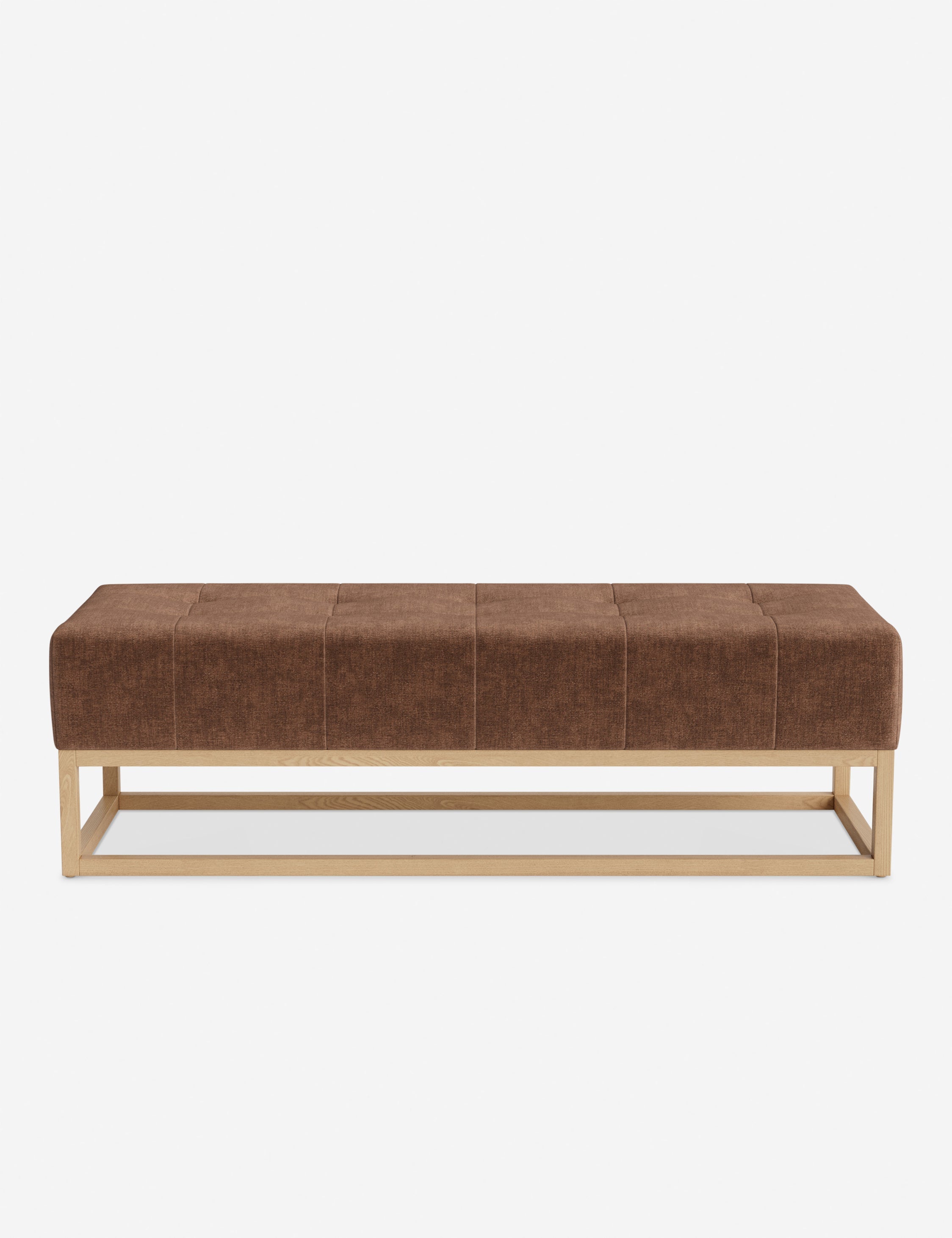 Banc - Alliant des éléments sur mesure à un confort transitoire, ce banc capitonné de la collection pour Lulu and Georgia est le