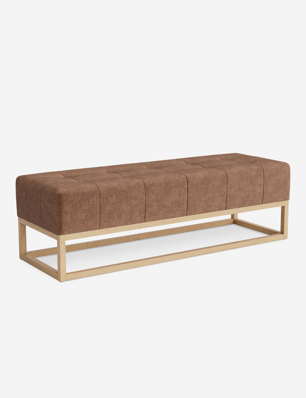 Banc - Alliant des éléments sur mesure à un confort transitoire, ce banc capitonné de la collection pour Lulu and Georgia est le