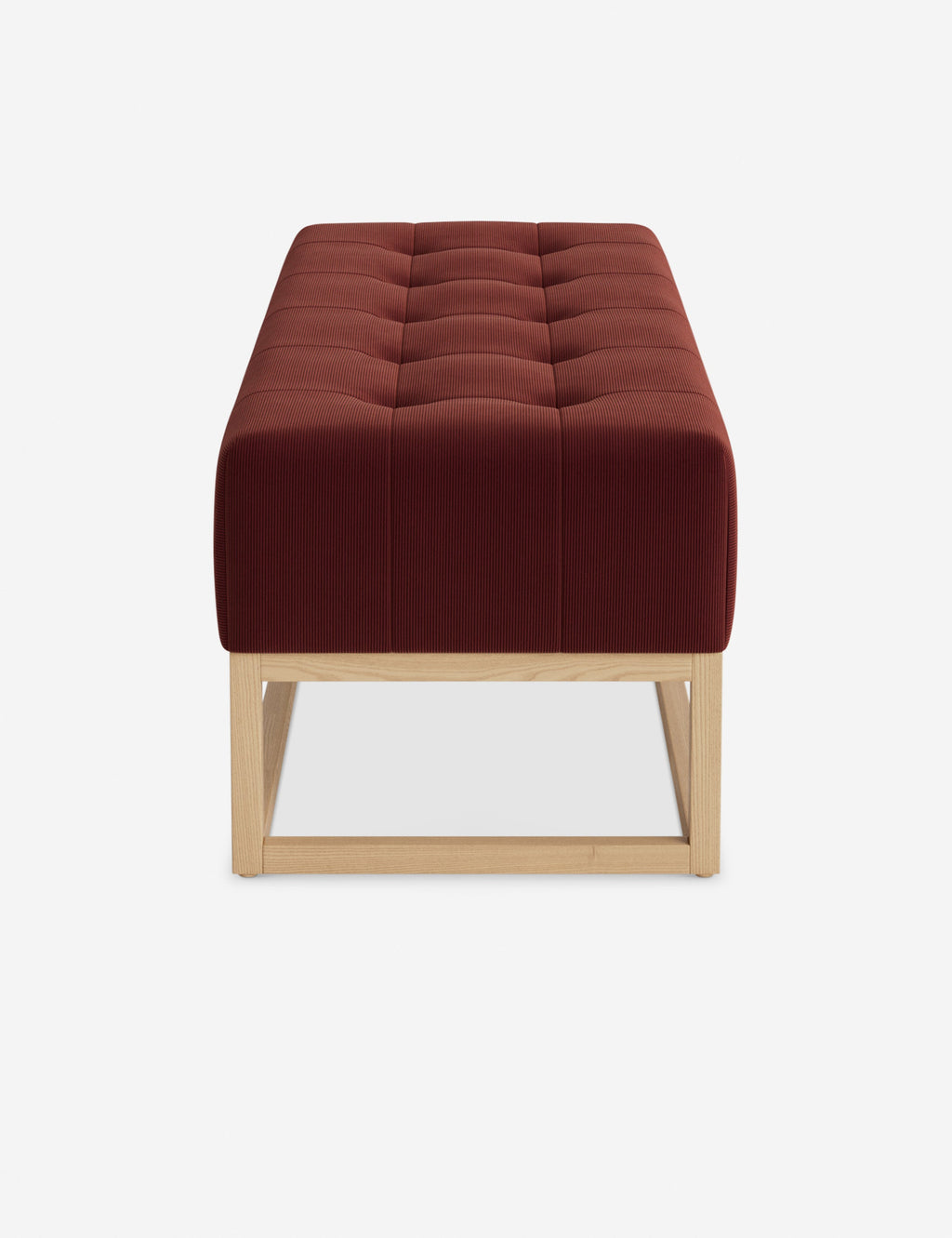 Banc - Alliant des éléments sur mesure à un confort transitoire, ce banc capitonné de la collection pour Lulu and Georgia est le