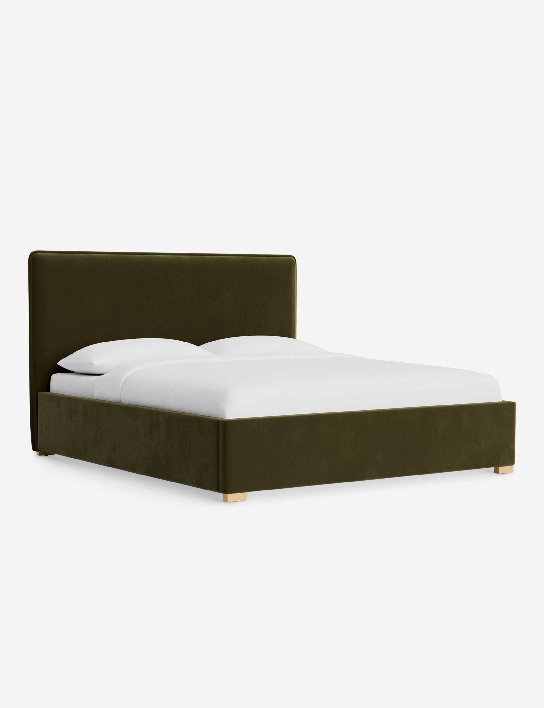 Lit - Le lit allie des lignes douces à une simplicité épurée pour un style à la fois équilibré et raffiné.
