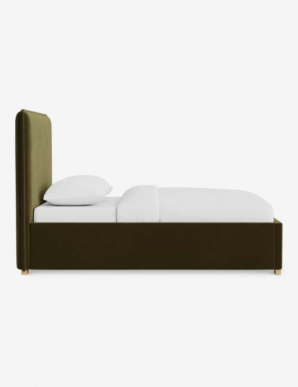 Lit - Le lit allie des lignes douces à une simplicité épurée pour un style à la fois équilibré et raffiné.