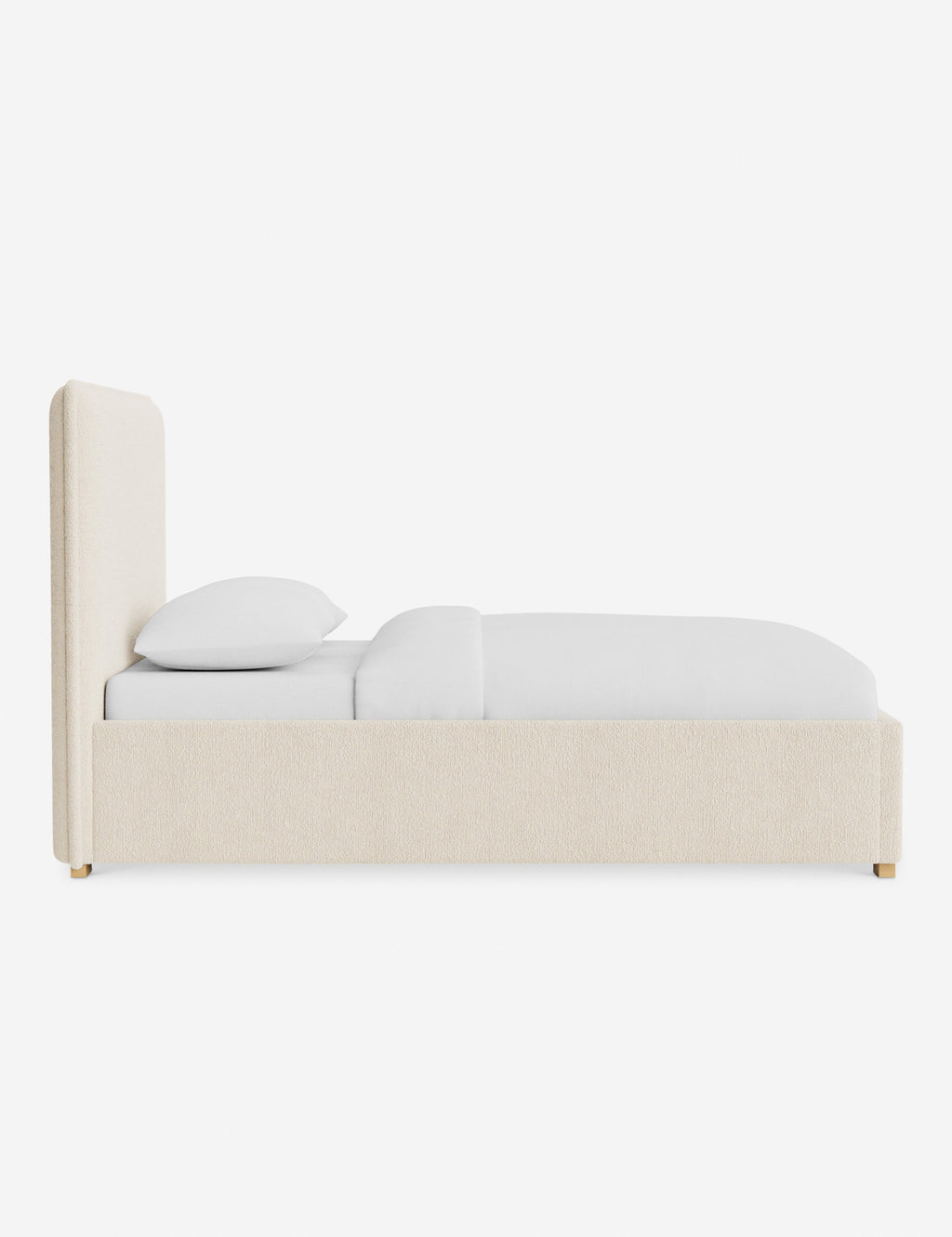 Lit - Le lit allie des lignes douces à une simplicité épurée pour un style à la fois équilibré et raffiné.