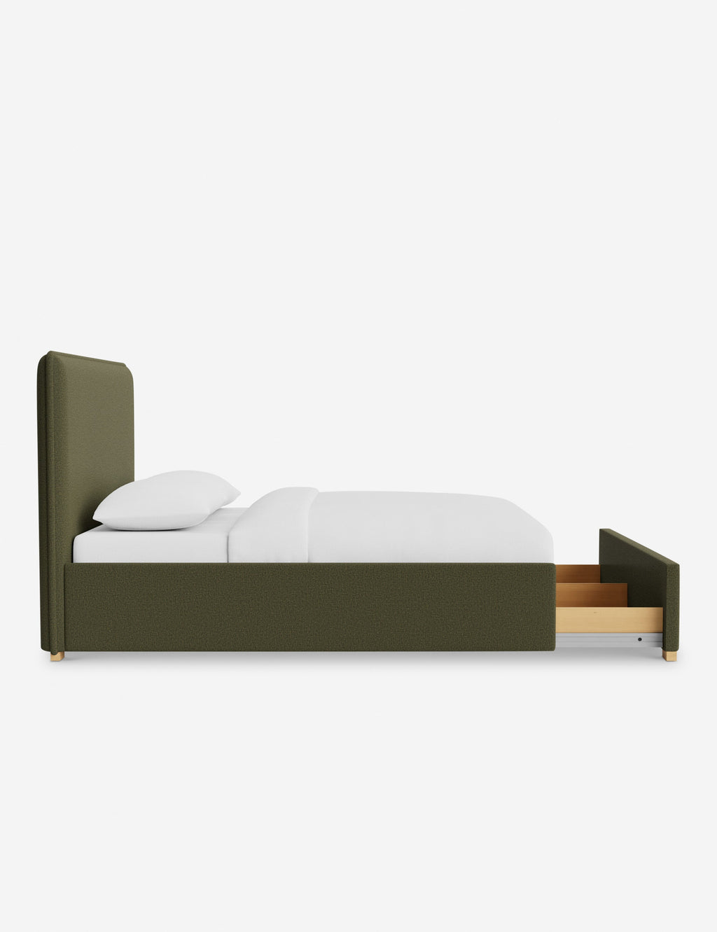 Lit - Le lit allie des lignes douces à une simplicité épurée pour un style à la fois ancré et raffiné