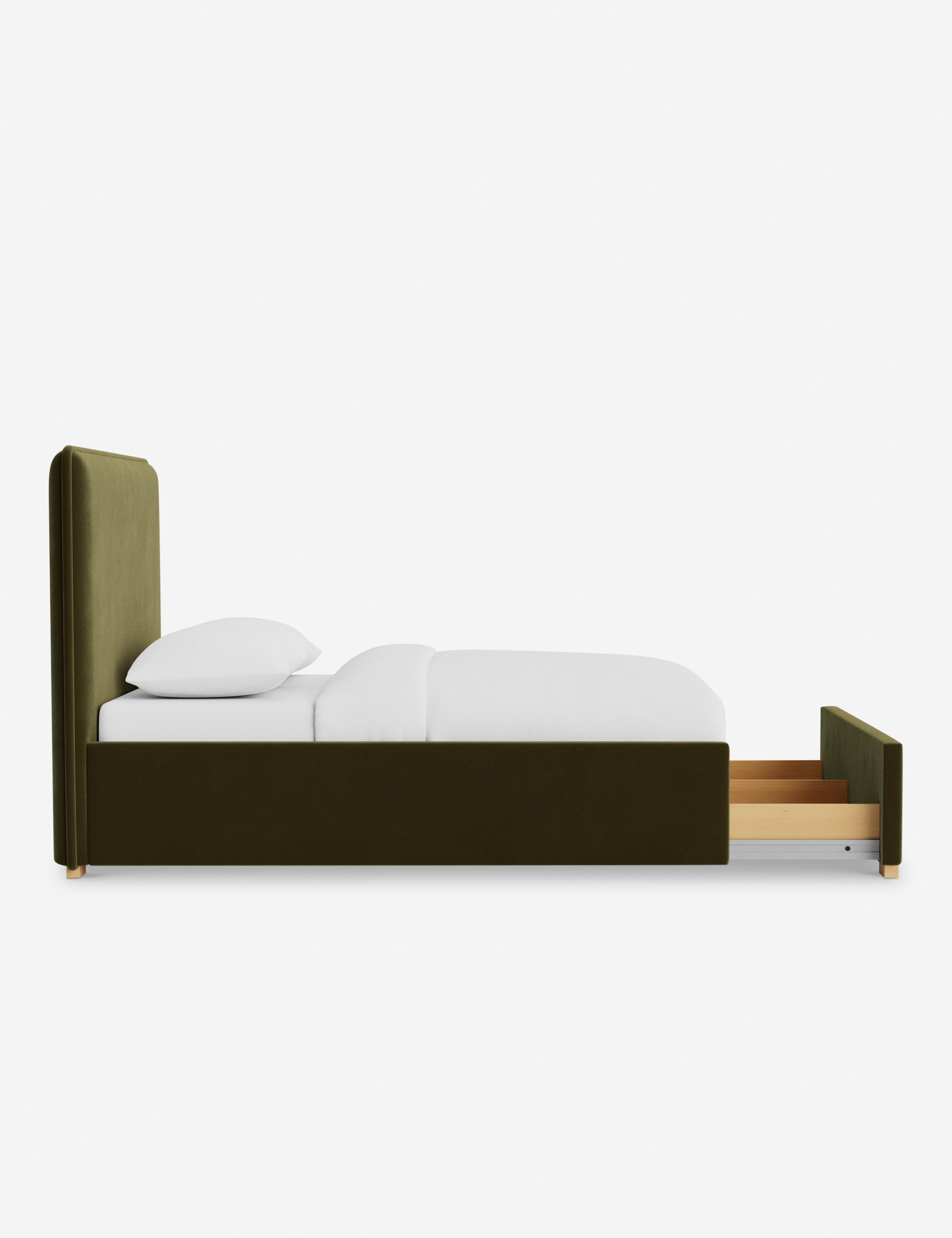 Lit - Le lit allie des lignes douces à une simplicité épurée pour un style à la fois ancré et raffiné