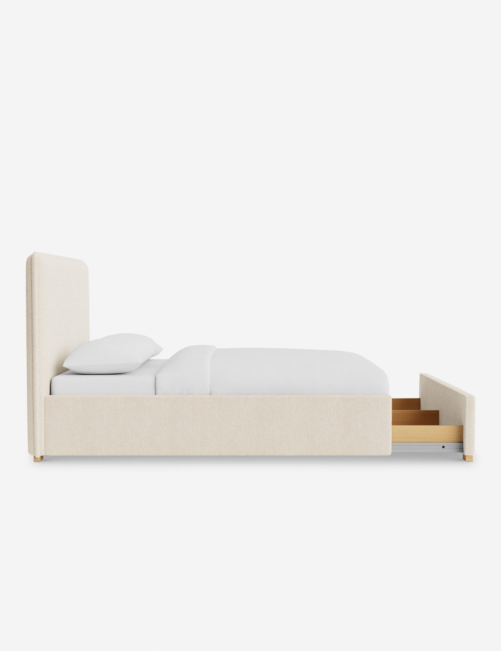 Lit - Le lit allie des lignes douces à une simplicité épurée pour un style à la fois ancré et raffiné