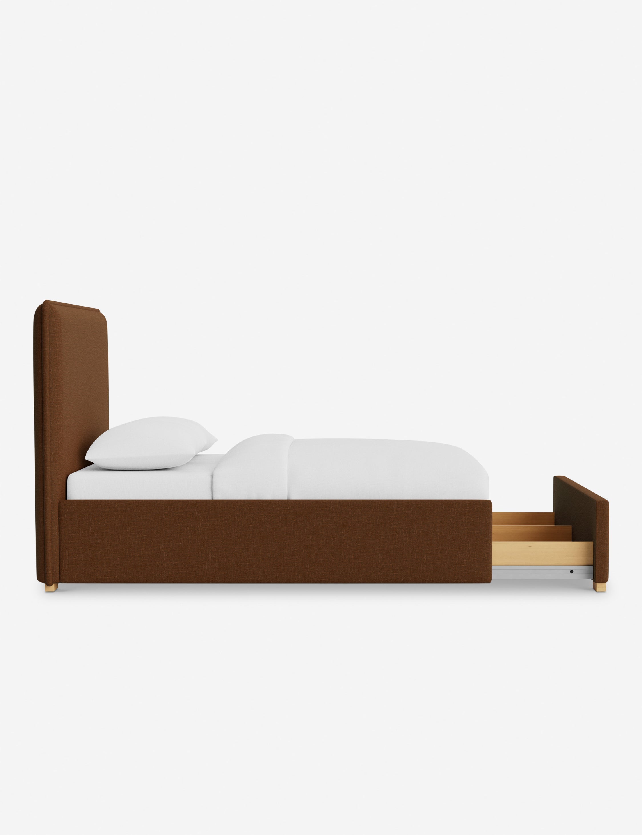 Lit - Le lit allie des lignes douces à une simplicité épurée pour un style à la fois ancré et raffiné