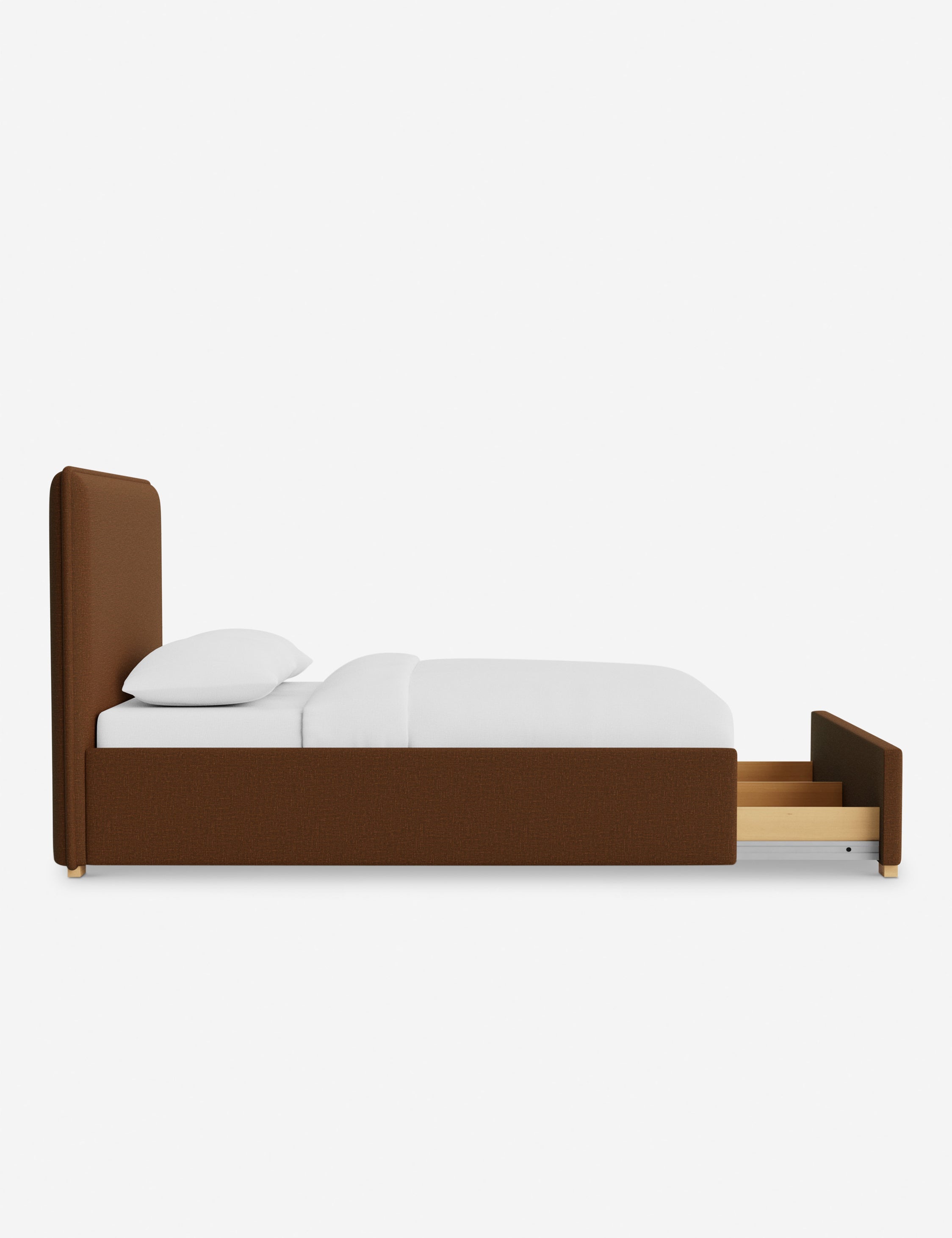 Lit - Le lit allie des lignes douces à une simplicité épurée pour un style à la fois ancré et raffiné