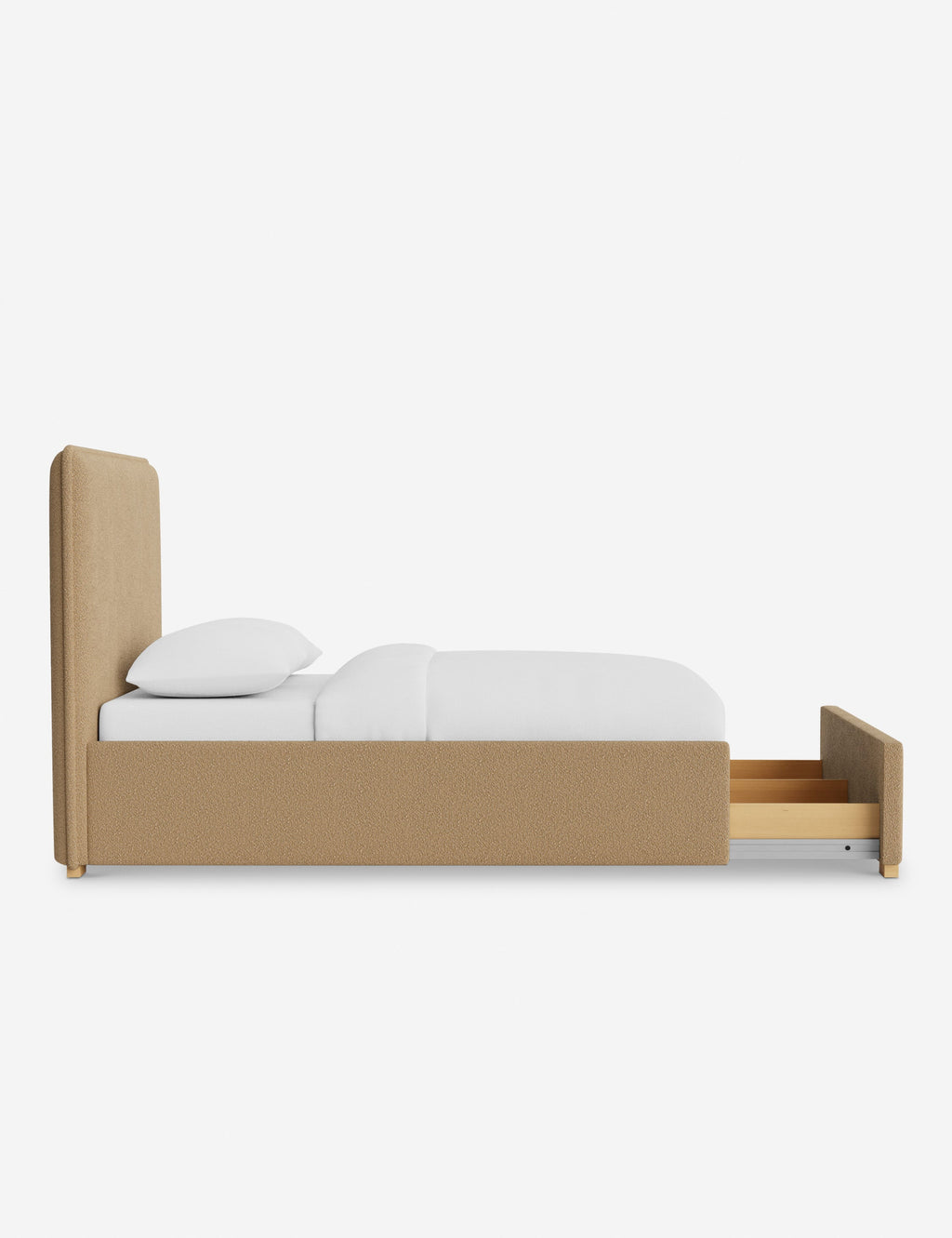 Lit - Le lit allie des lignes douces à une simplicité épurée pour un style à la fois ancré et raffiné