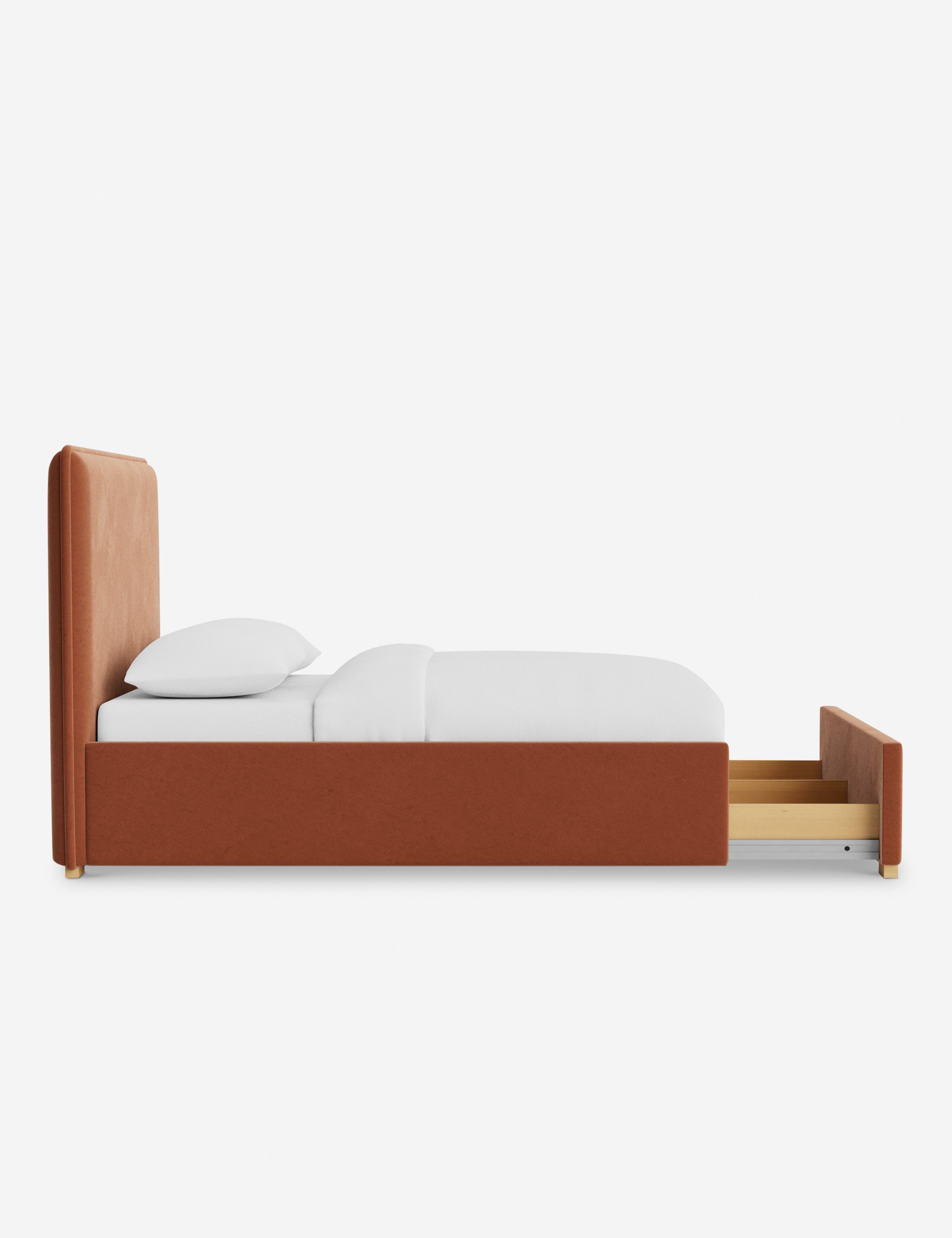 Lit - Le lit allie des lignes douces à une simplicité épurée pour un style à la fois ancré et raffiné
