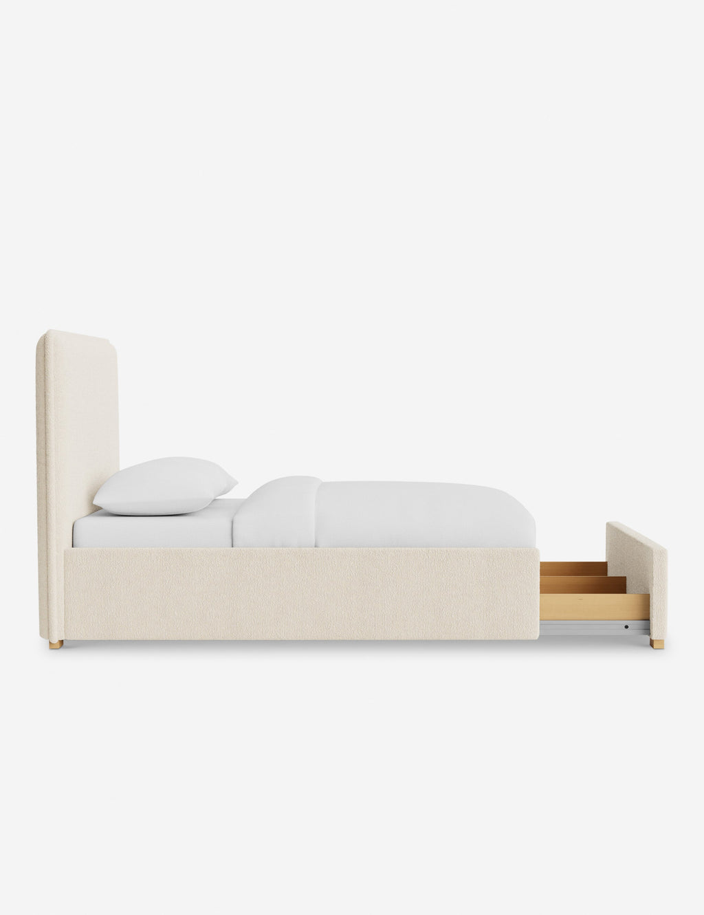 Lit - Le lit allie des lignes douces à une simplicité épurée pour un style à la fois ancré et raffiné