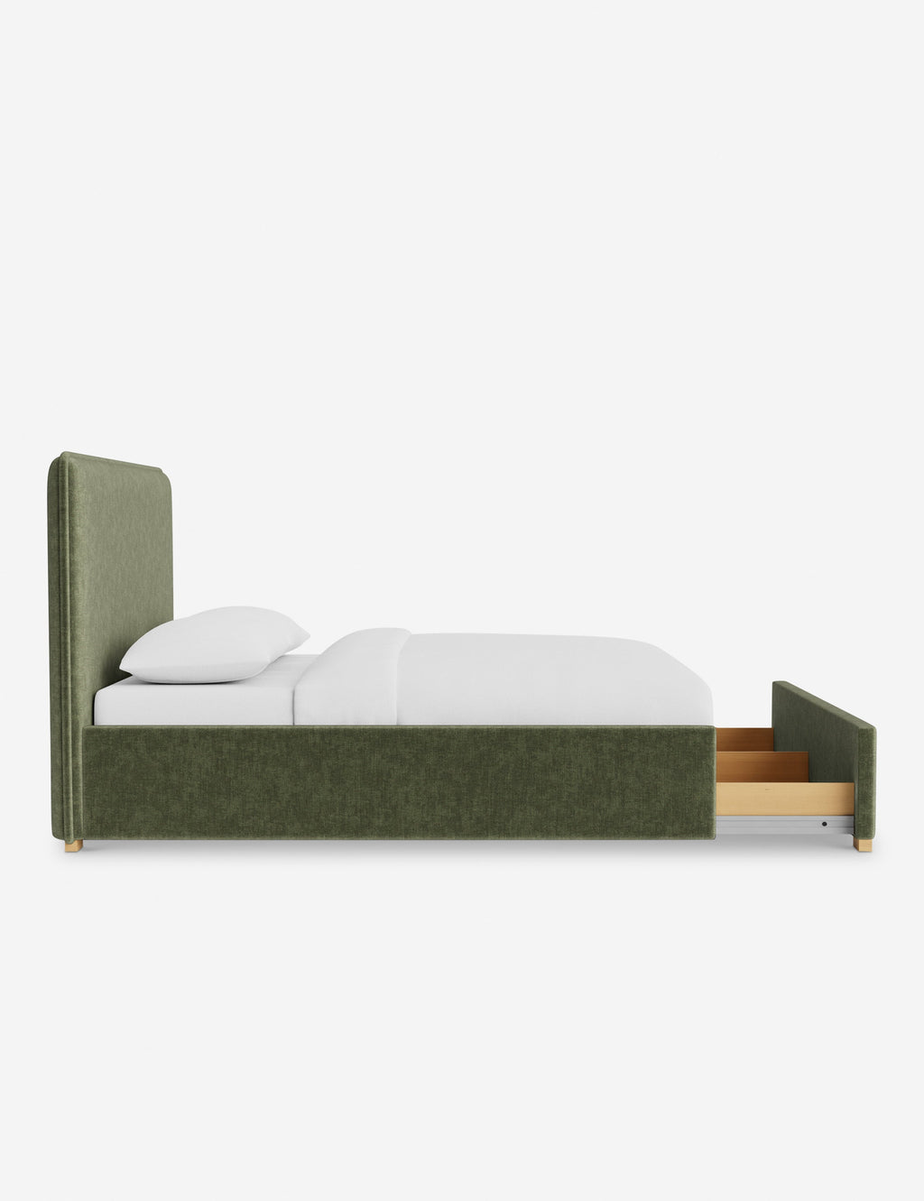 Lit - Le lit allie des lignes douces à une simplicité épurée pour un style à la fois ancré et raffiné