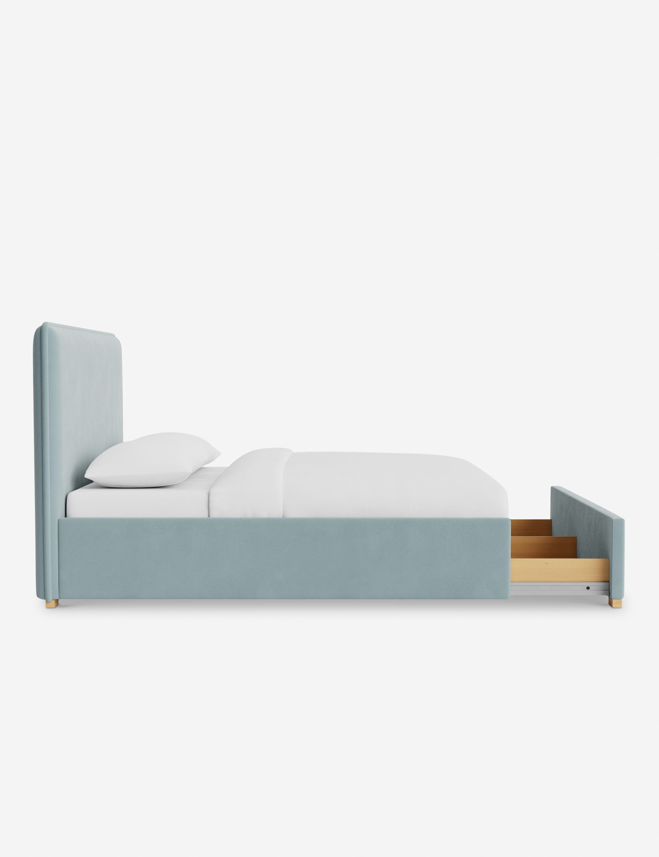 Lit - Le lit allie des lignes douces à une simplicité épurée pour un style à la fois ancré et raffiné