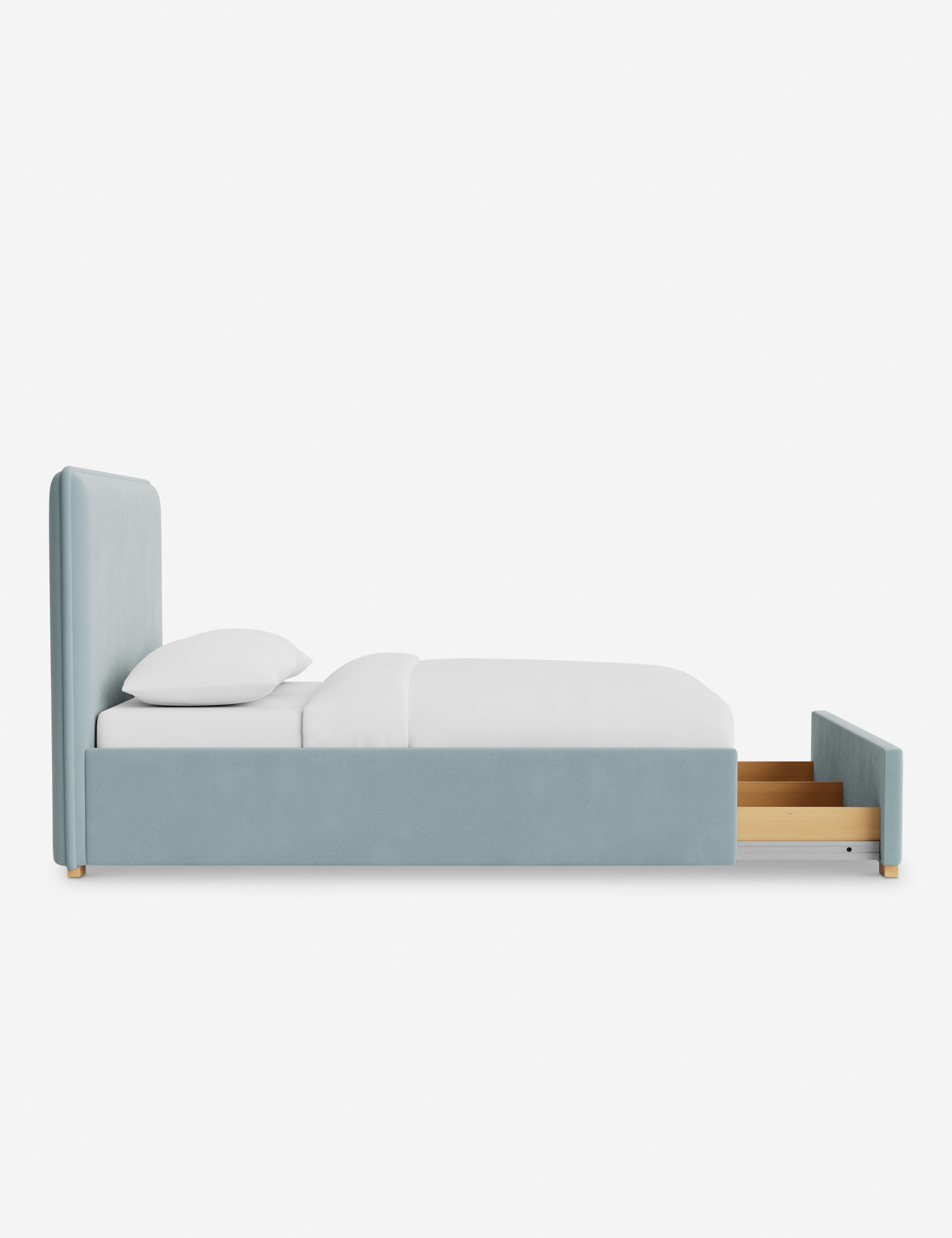Lit - Le lit allie des lignes douces à une simplicité épurée pour un style à la fois ancré et raffiné