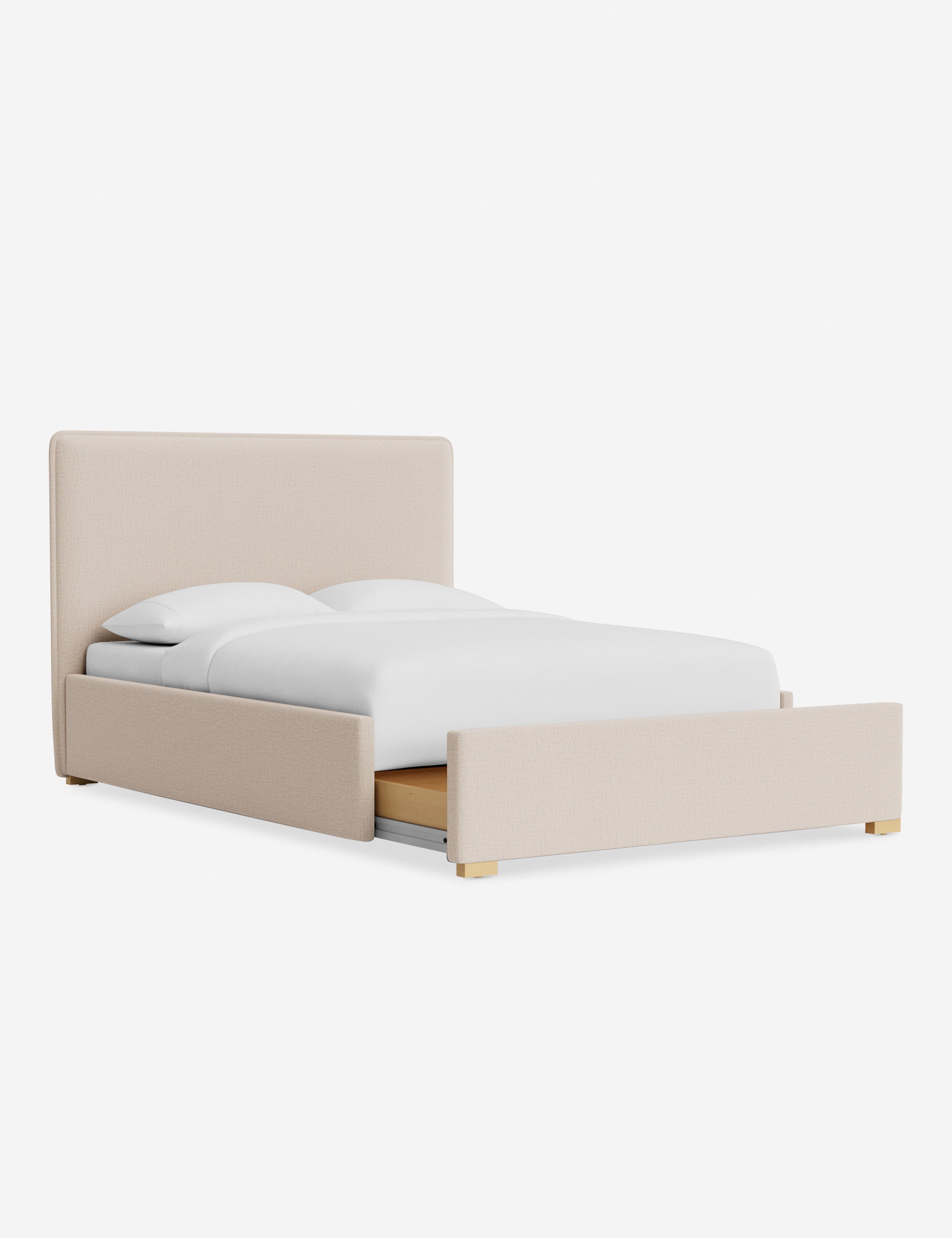 Lit - Le lit allie des lignes douces à une simplicité épurée pour un style à la fois ancré et raffiné