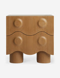 Table de chevet - Notre table de chevet apporte des détails sculpturaux à votre chevet