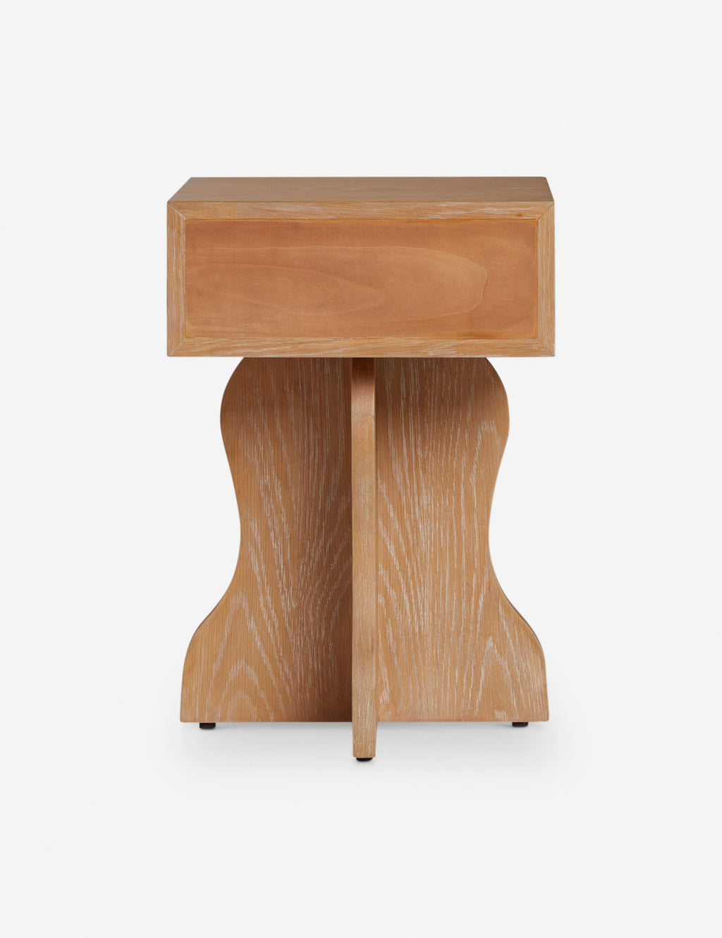 Table de chevet - La table de chevet apporte une touche sculpturale à la chambre
