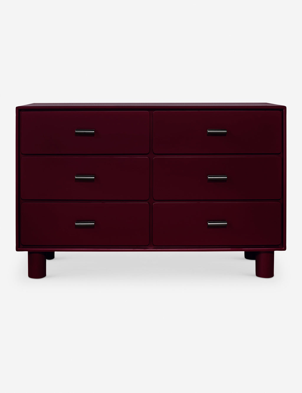 Commode - La commode apporte des couleurs vives aux lignes épurées pour une chambre à coucher simplifiée