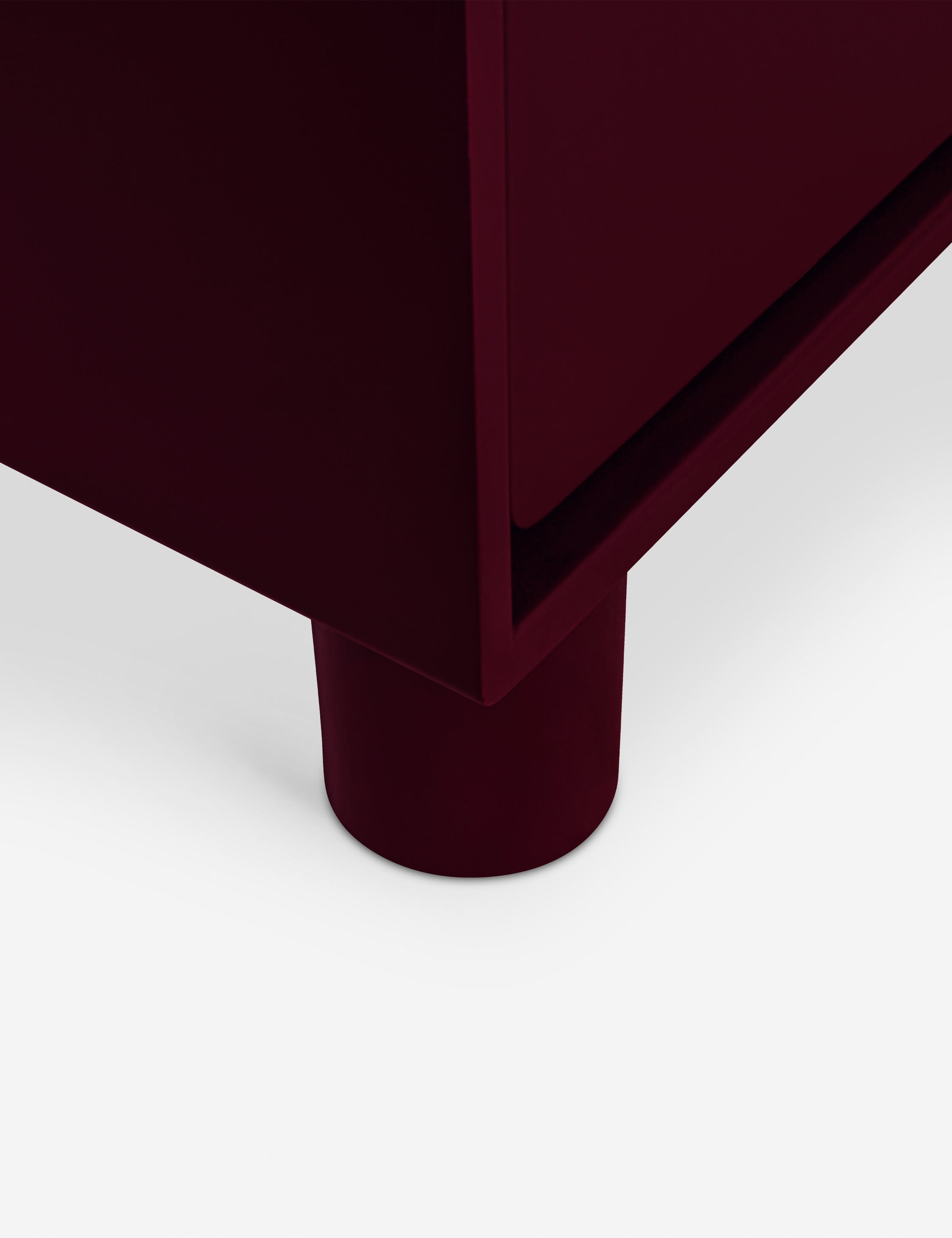 Commode - La commode apporte des couleurs vives aux lignes épurées pour une chambre à coucher simplifiée